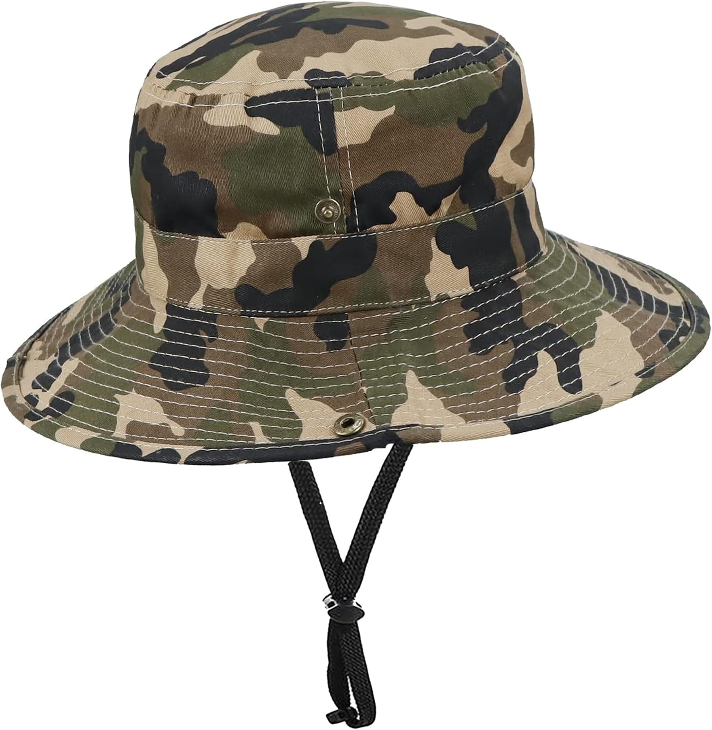 Packable Camouflage Toddler Sun Hat - UPF 50 Protection
