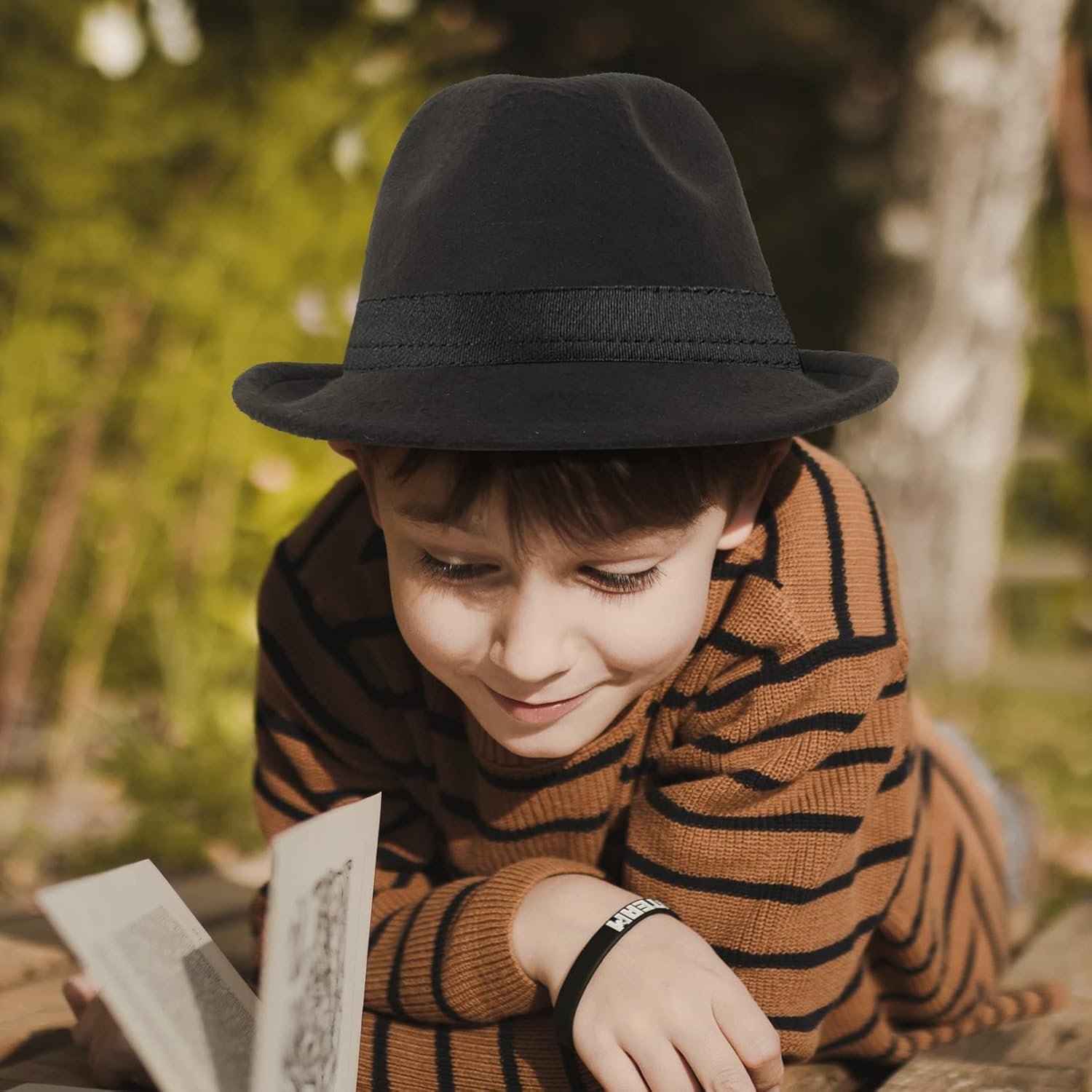 Young Gentleman PanamaFedoraHat 2-6Yr