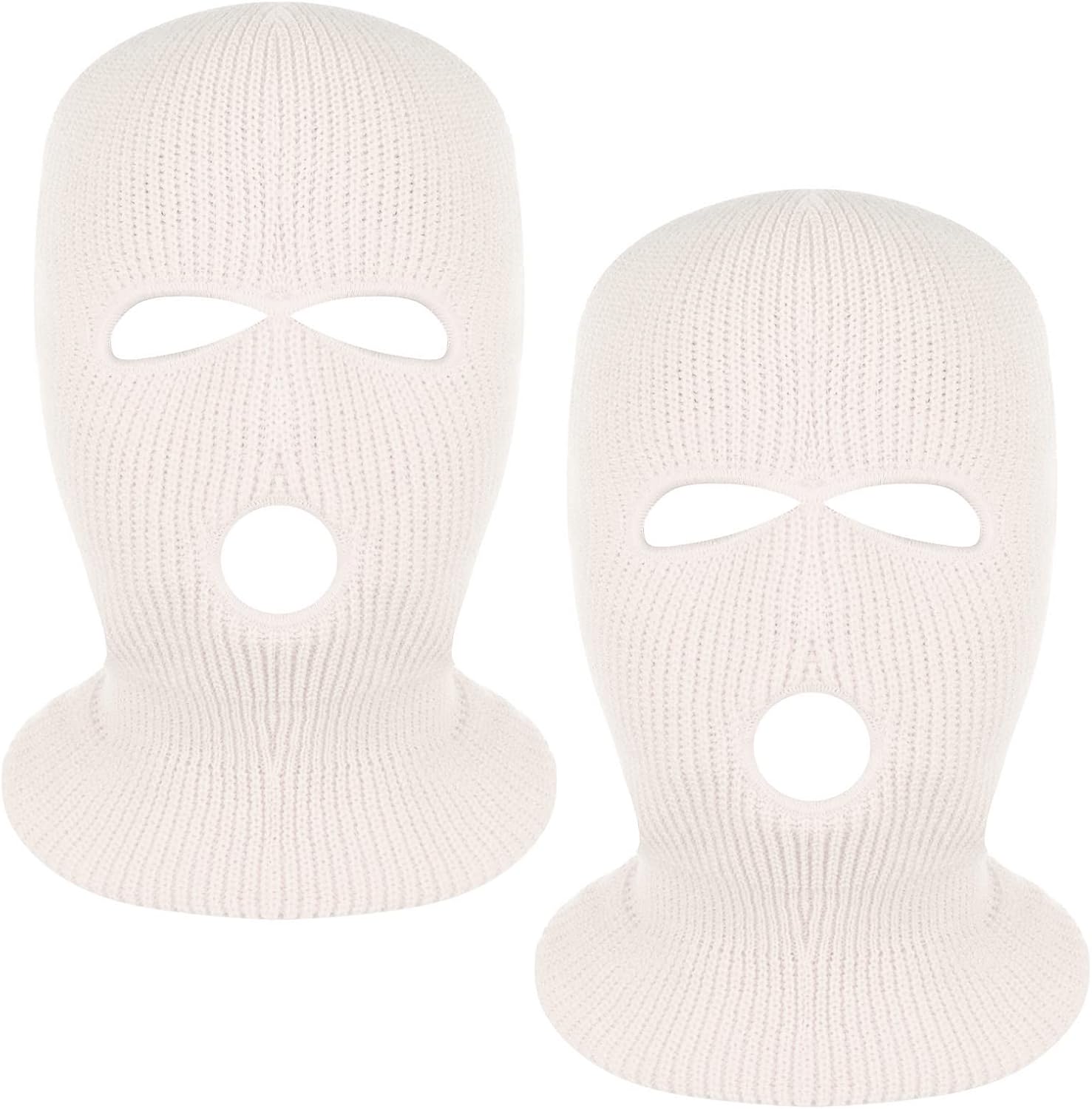 2-Piece 3-Hole Ski Mask