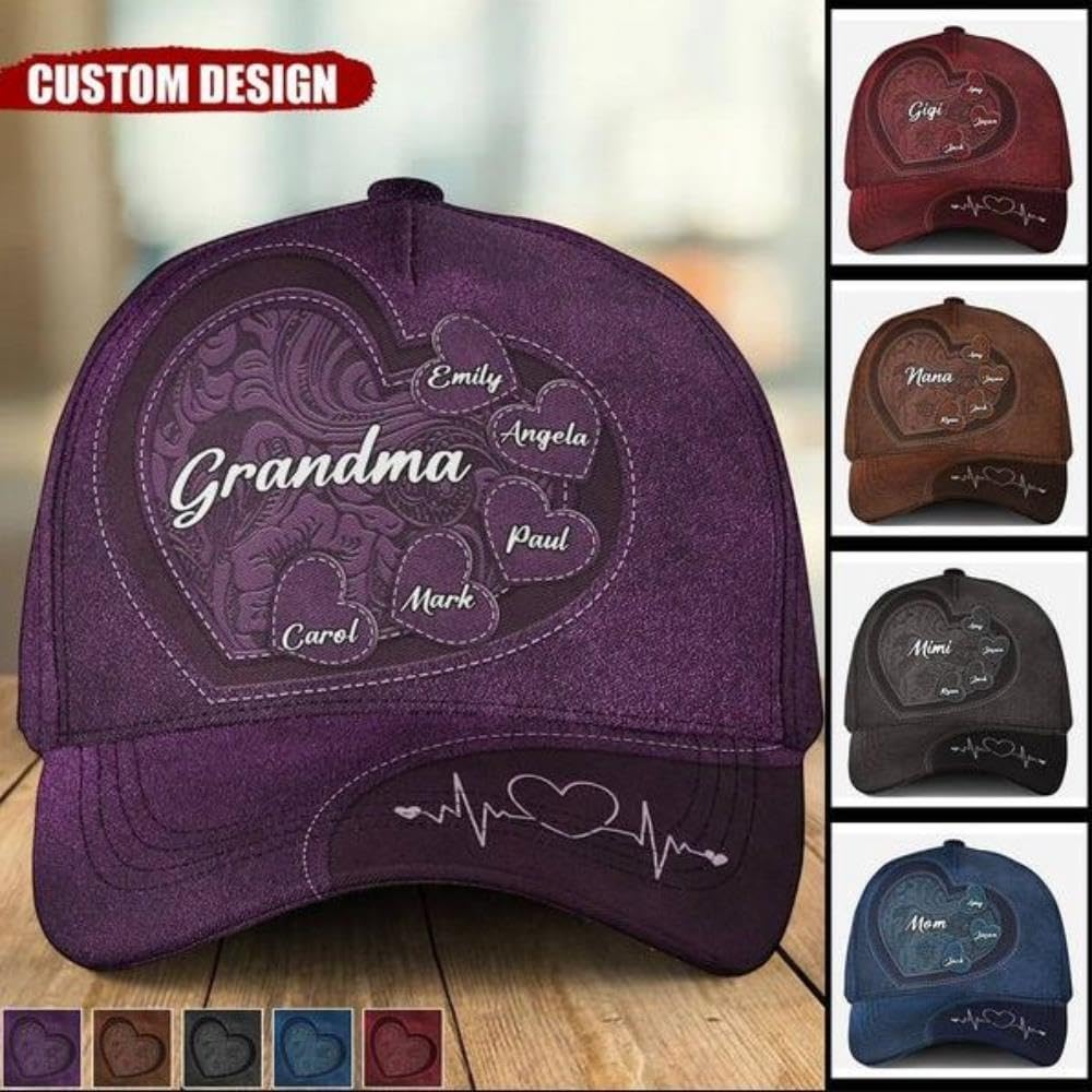 Yakio Sweethearts of Grandma - Personalized Classic Cap