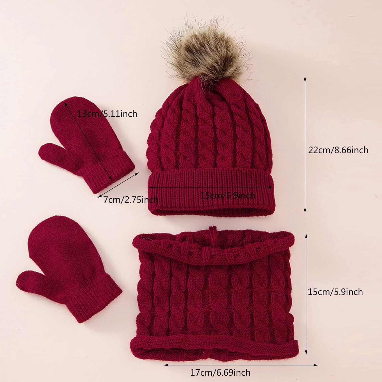 Warm and Adorable Winter Kids Accents Set