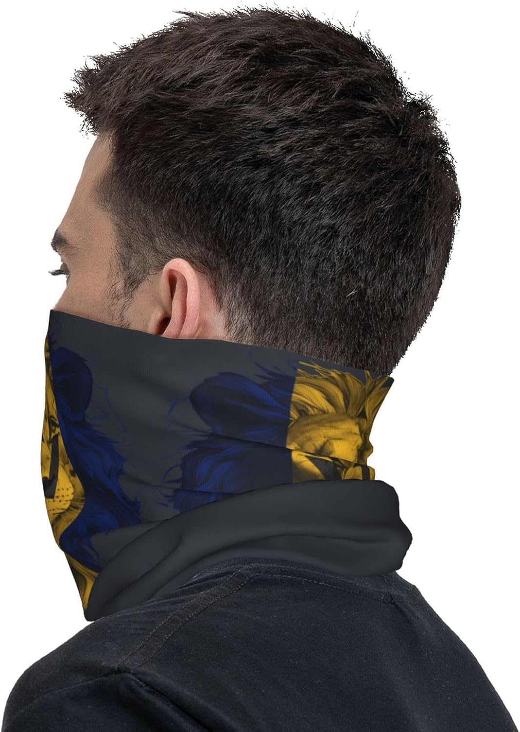 Barbados Lion Face Mask