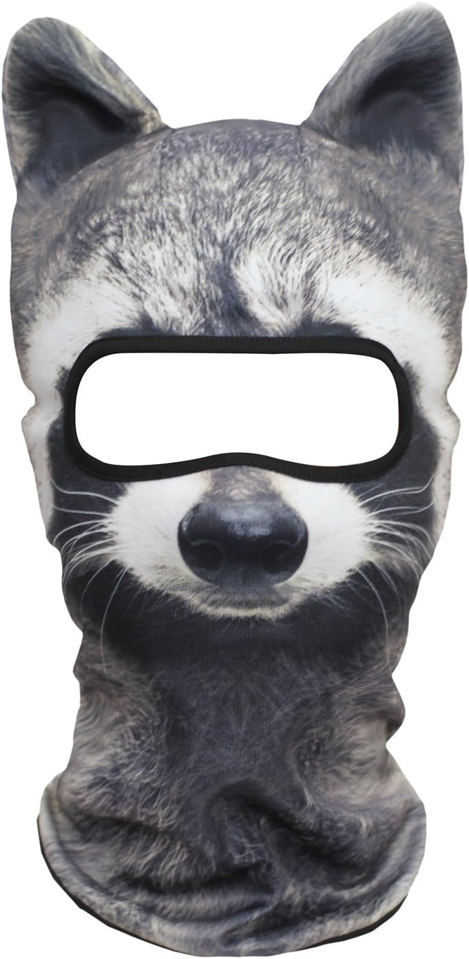 WTACTFUL Animal 3D Ears Balaclava Face Mask