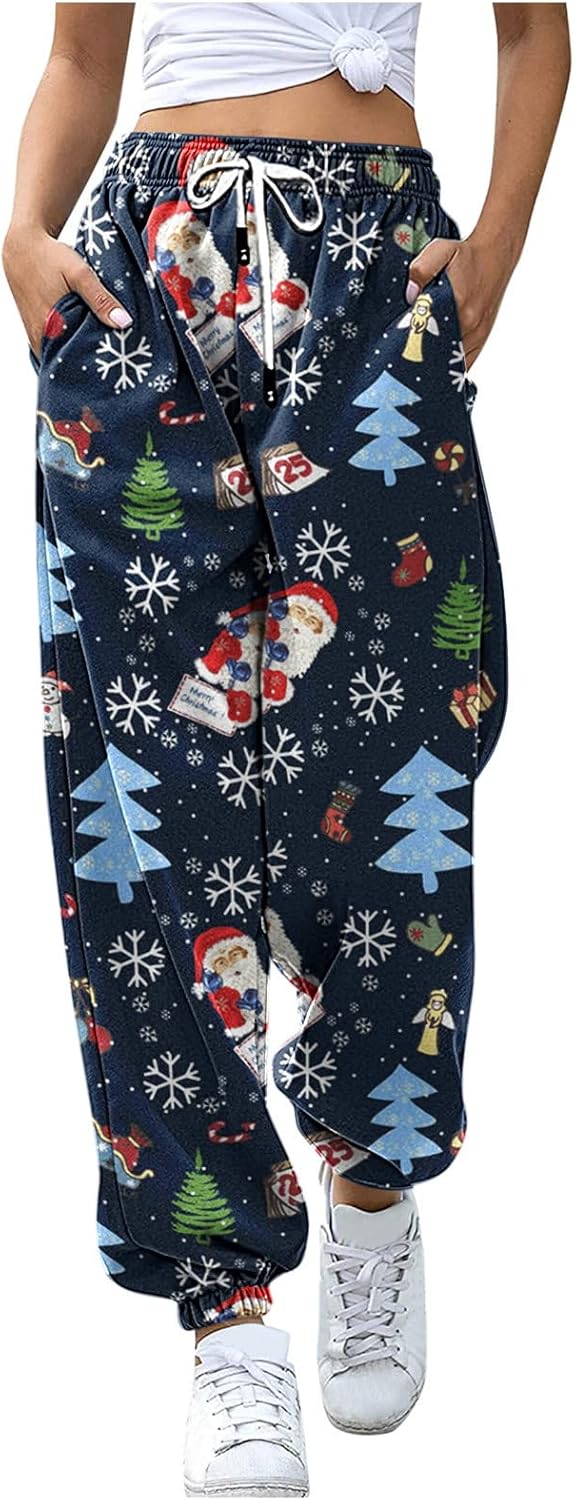 Christmas Sweatpants for Women