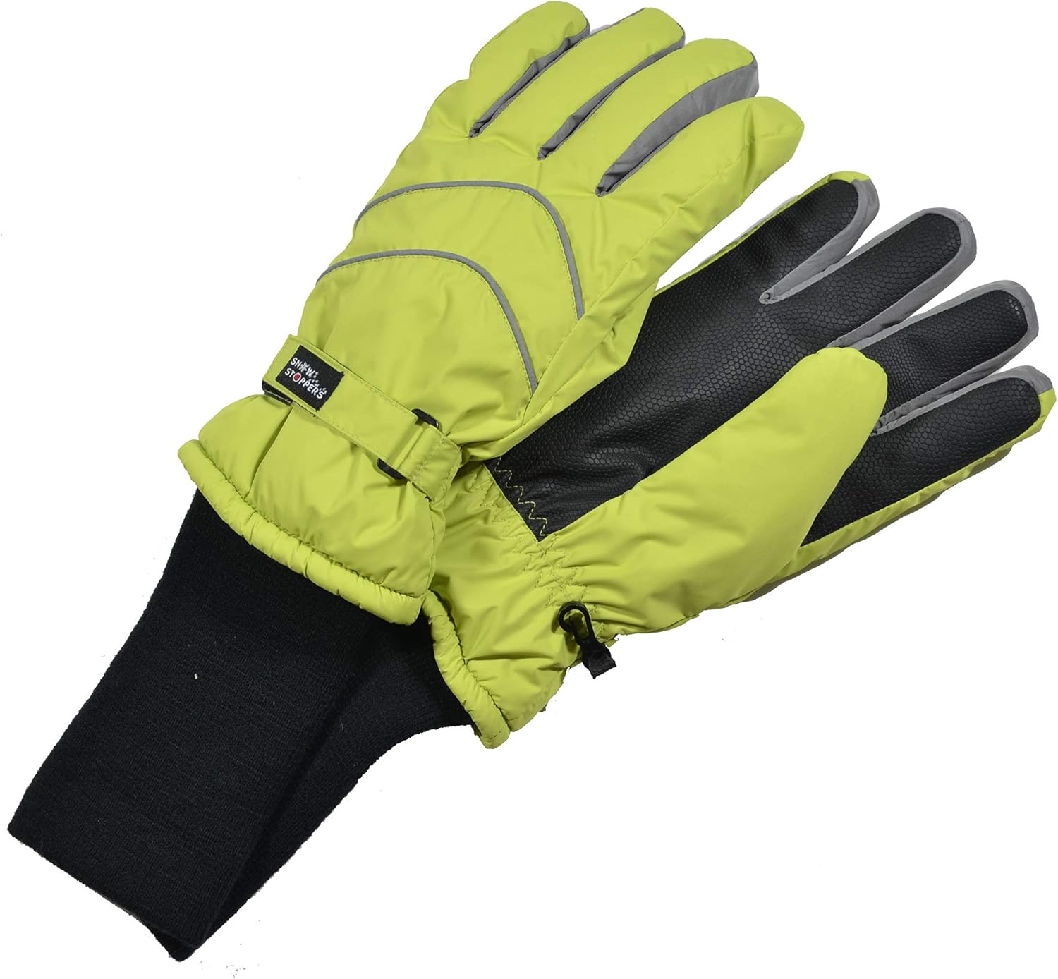 SnowStoppers Kids Waterproof Long Cuff Winter Gloves