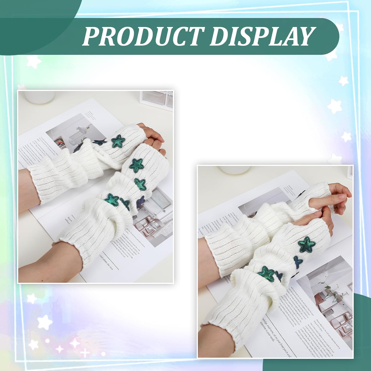 Cozy Knit Arm Warmers for Women