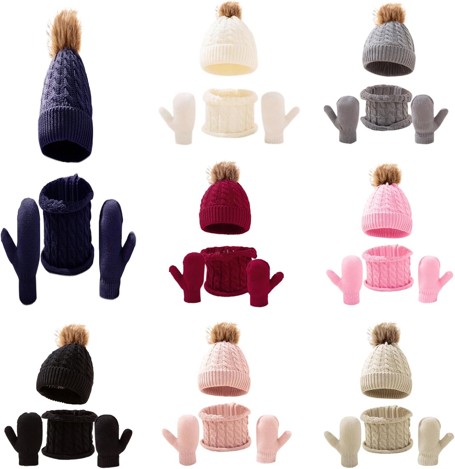 Warm and Adorable Winter Kids Accents Set