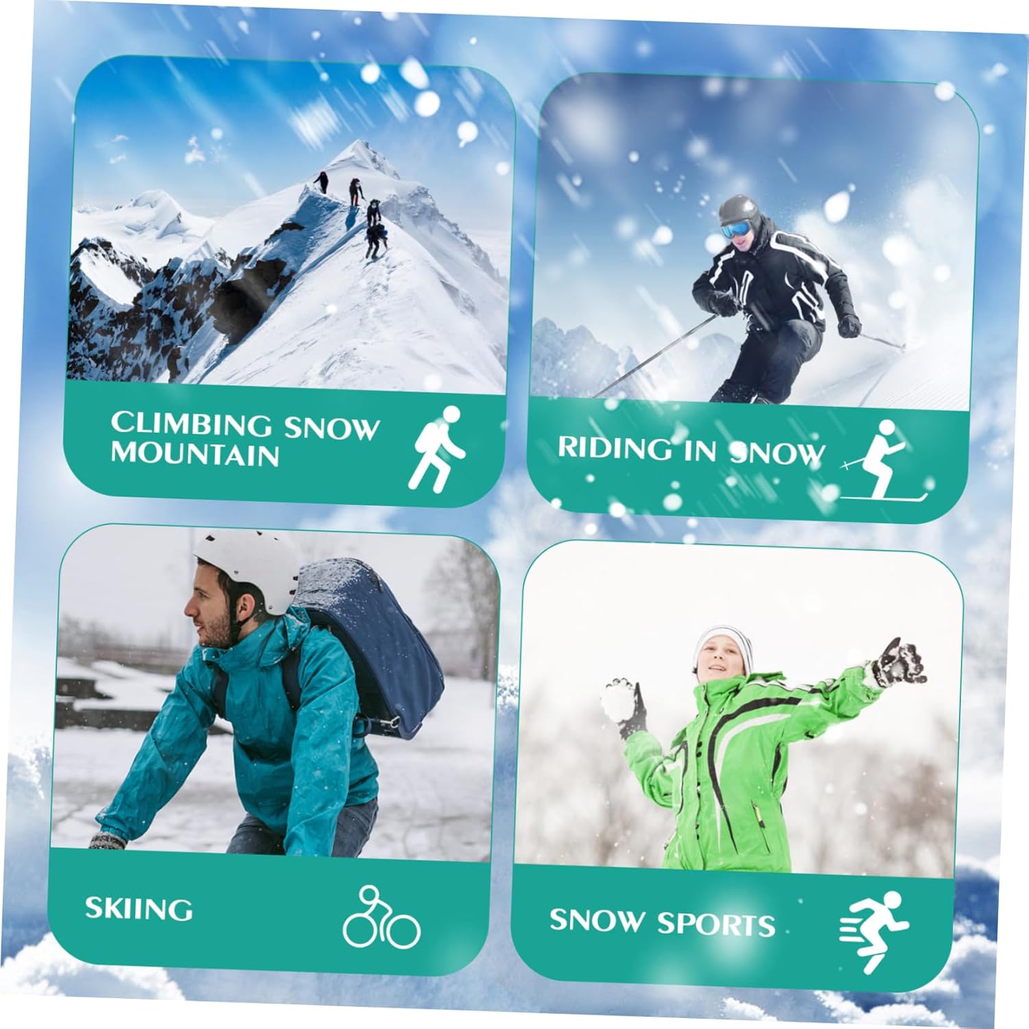 Winter Warmer Arm Warmers for Boys Girls