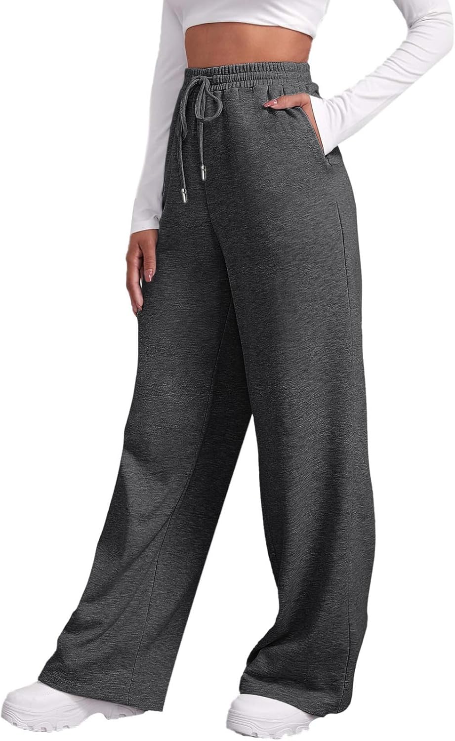 ZHUER Wide Leg Sweatpants for Women
