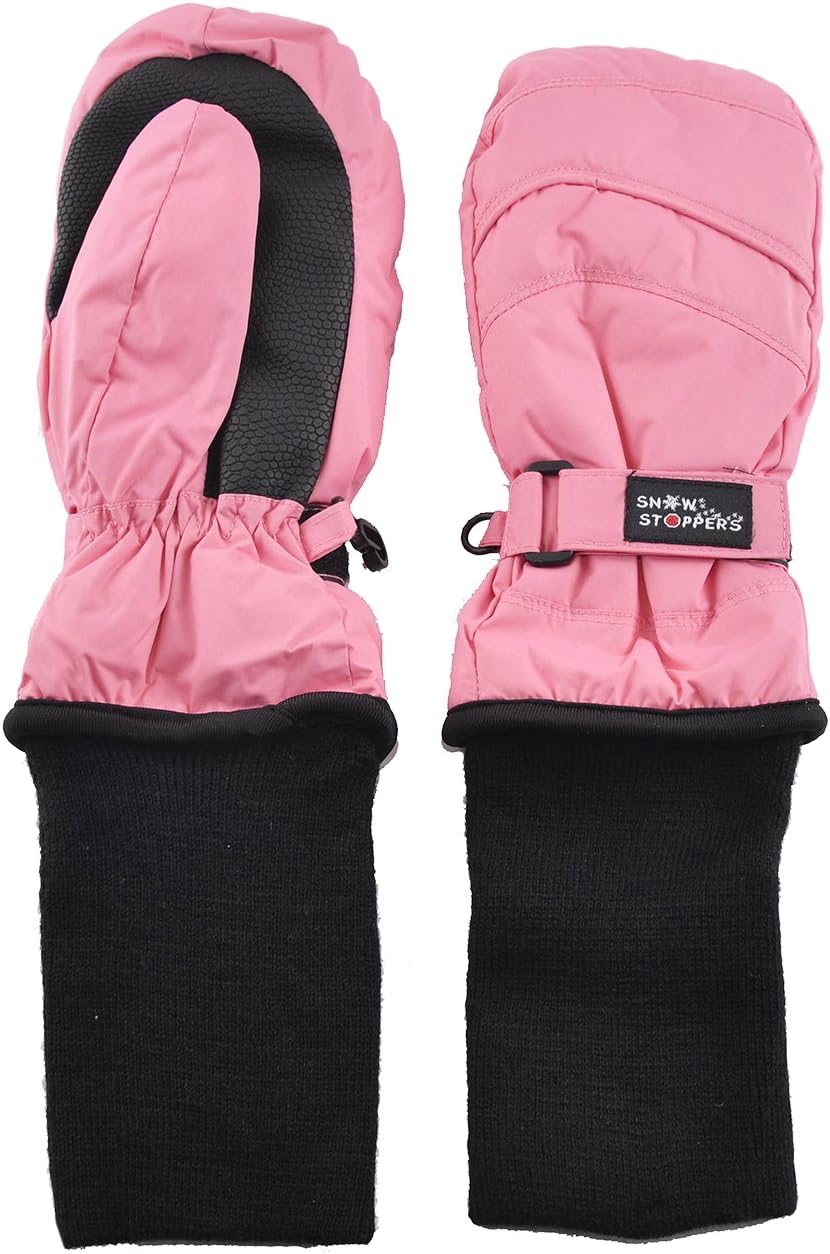 SnowStoppers Kids Waterproof Stay On Winter Mittens