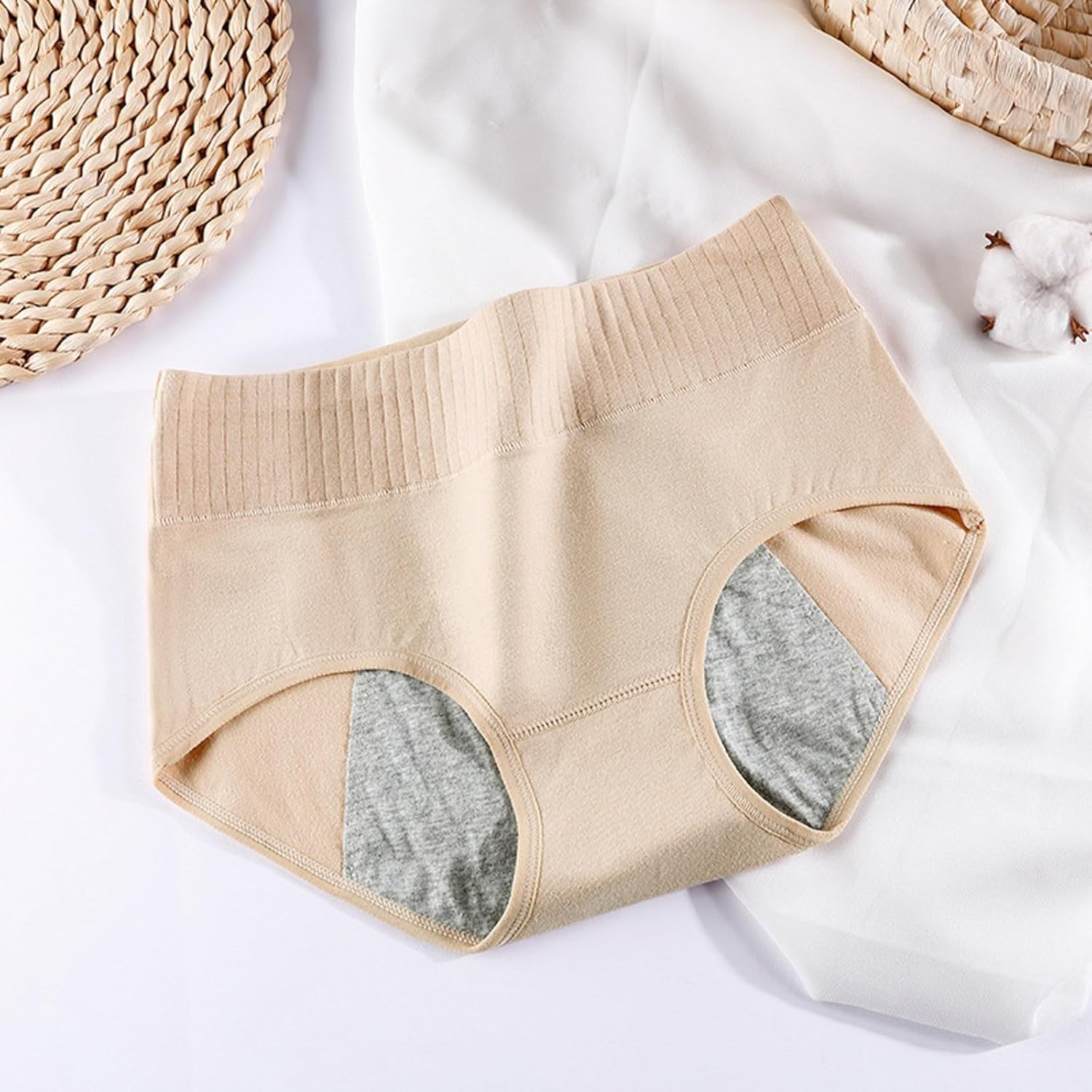Mid-Waist Cotton Brief underwear