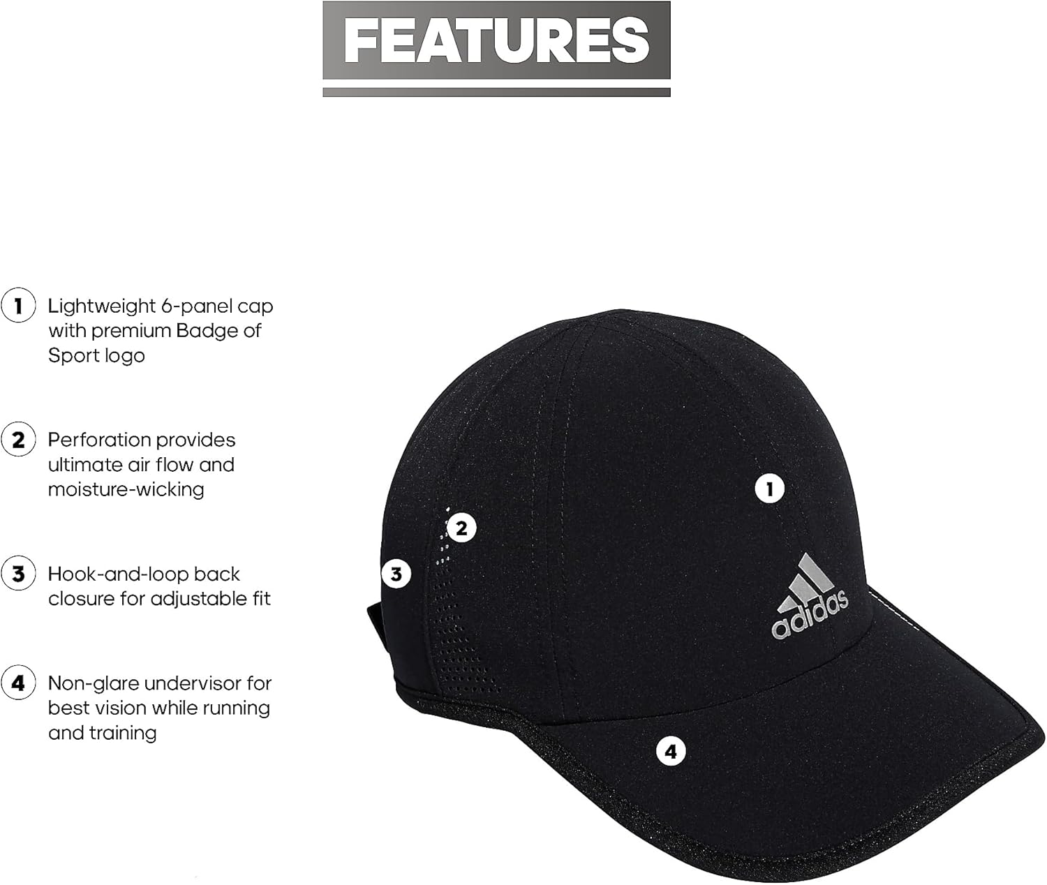 Adidas SuperLite Unisex-Child Relaxed Performance Cap