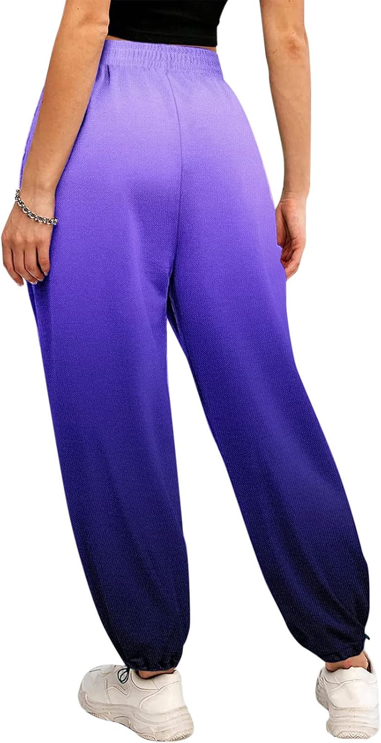 HD11B07 SDBRLD Womens petite High-Waisted Sweatpants