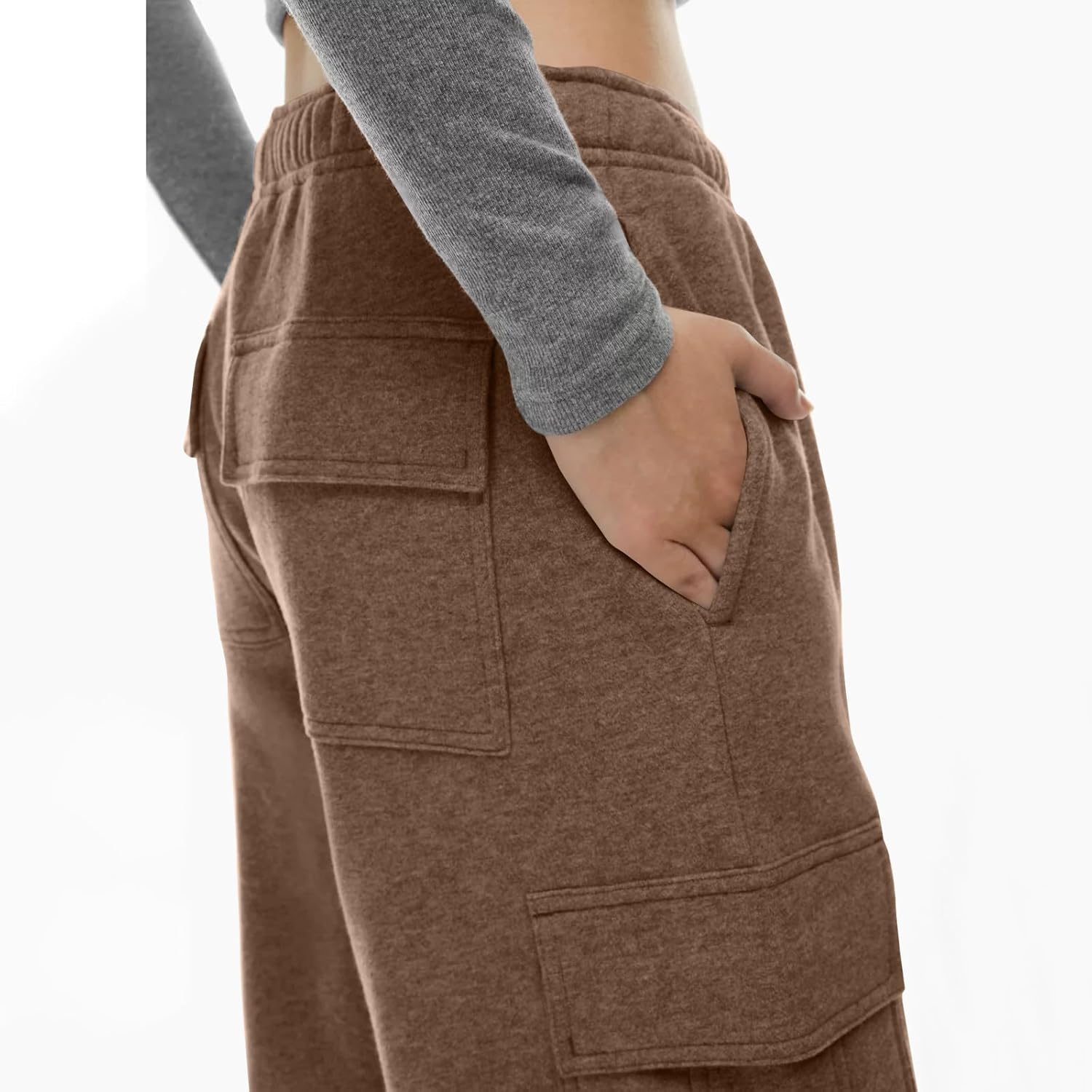 Comfortable Wide Leg Sweatpants for Women with Pockets