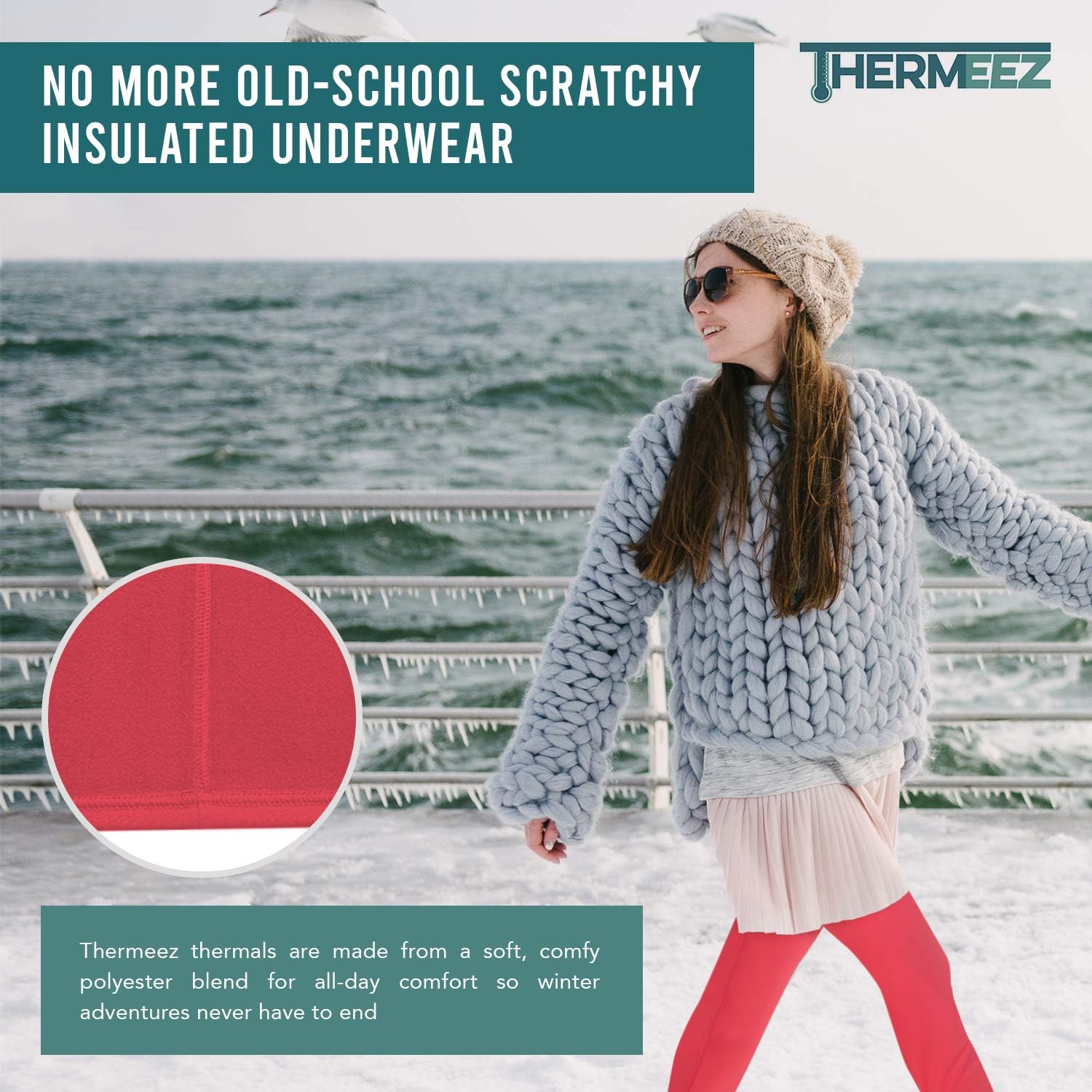 Thermal Underwear for Women Stay Warm Comfortable