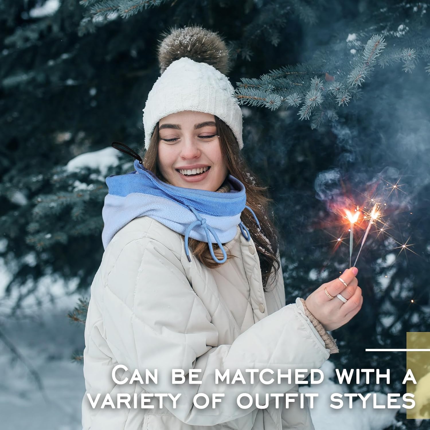 Balaclava Face Mask - Windproof Warm for Skiing More