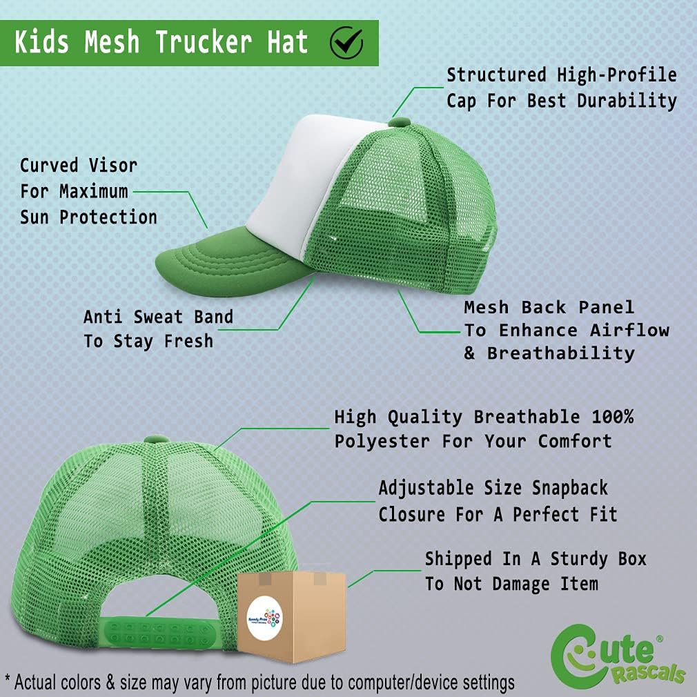 Adjustable Toddler Snapping Back sun Hats 100 polyester tropical UV Protection