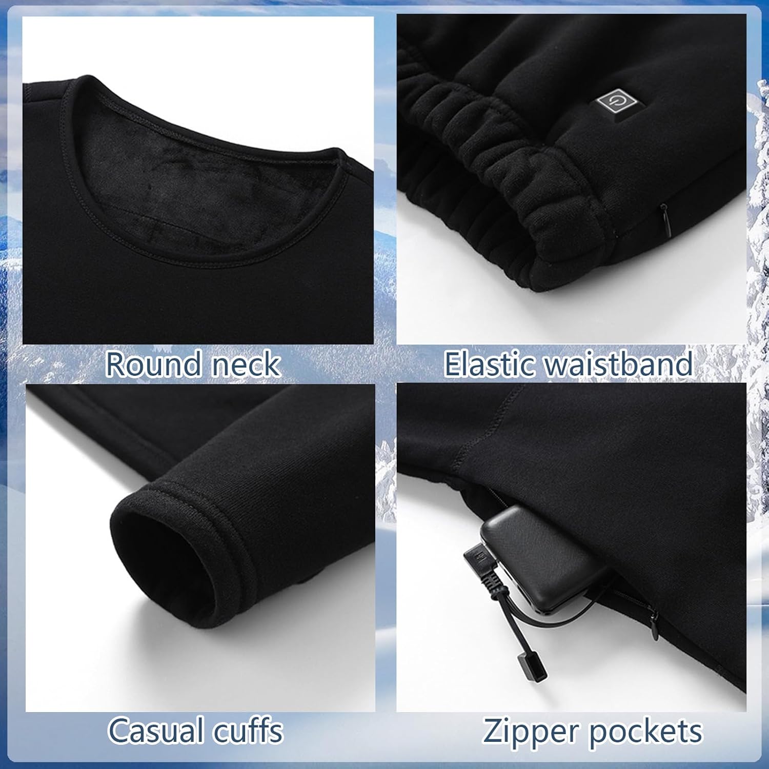 Hybrid Electric Thermal Set for Outdoor Use 28 Zone