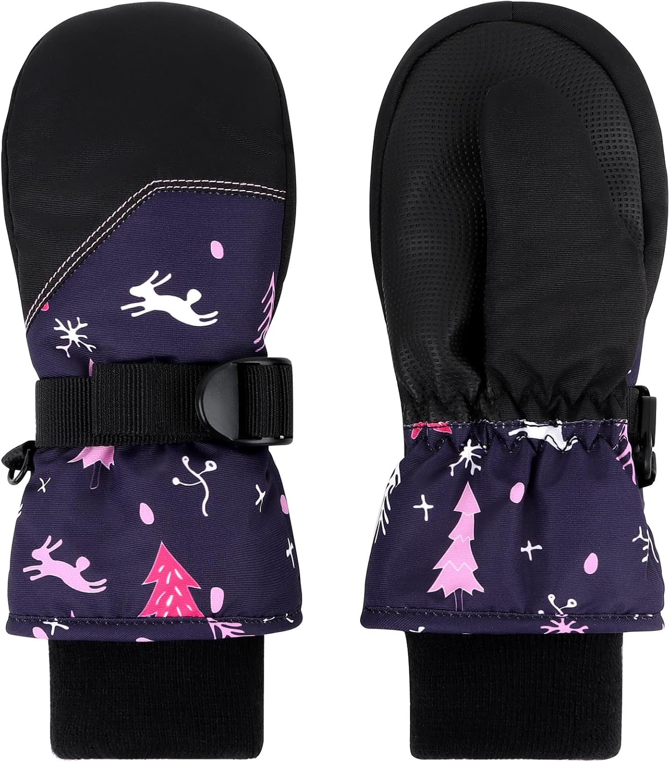 Waterproof Kids Gloves - Durable Cozy for Winter Sports