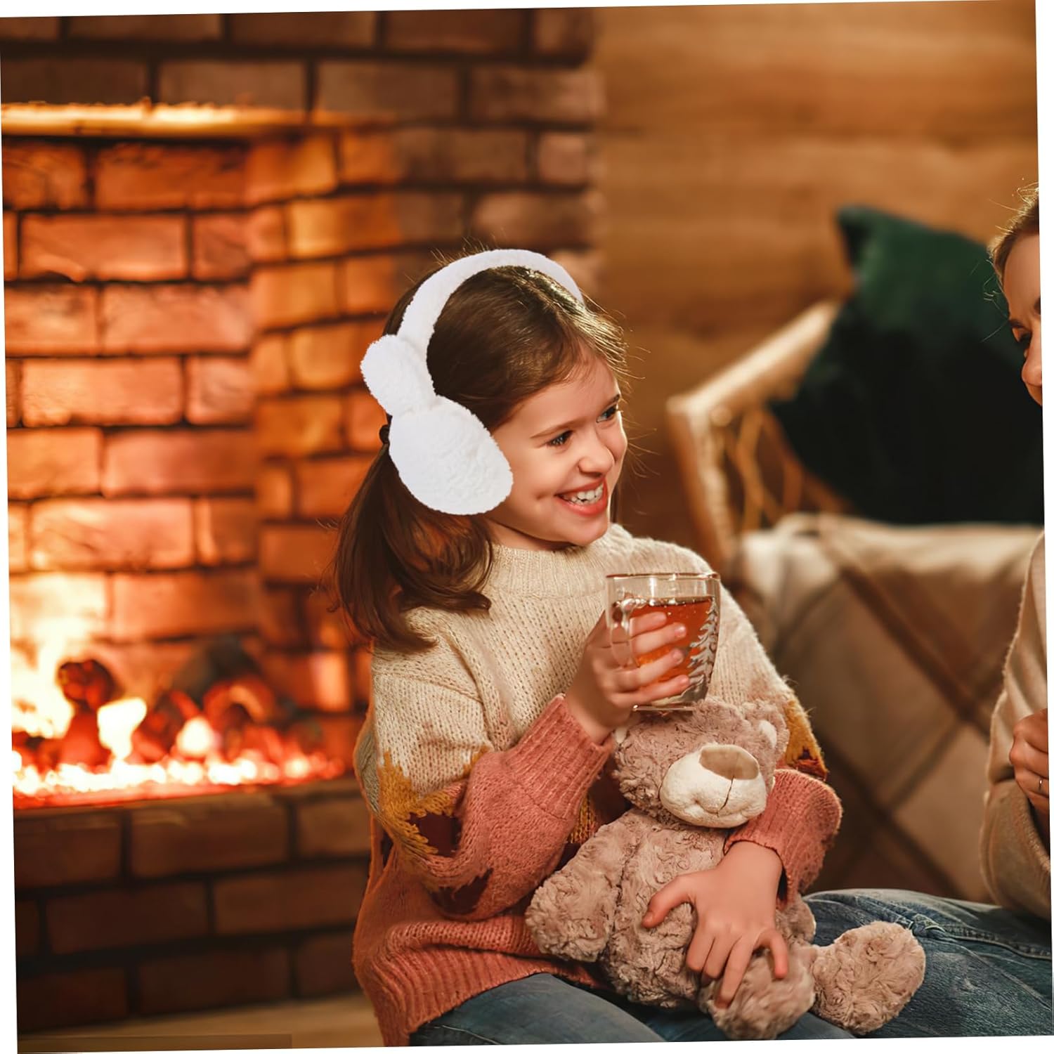 Winter Soft Plush Ear Warmers for Boys and Girls