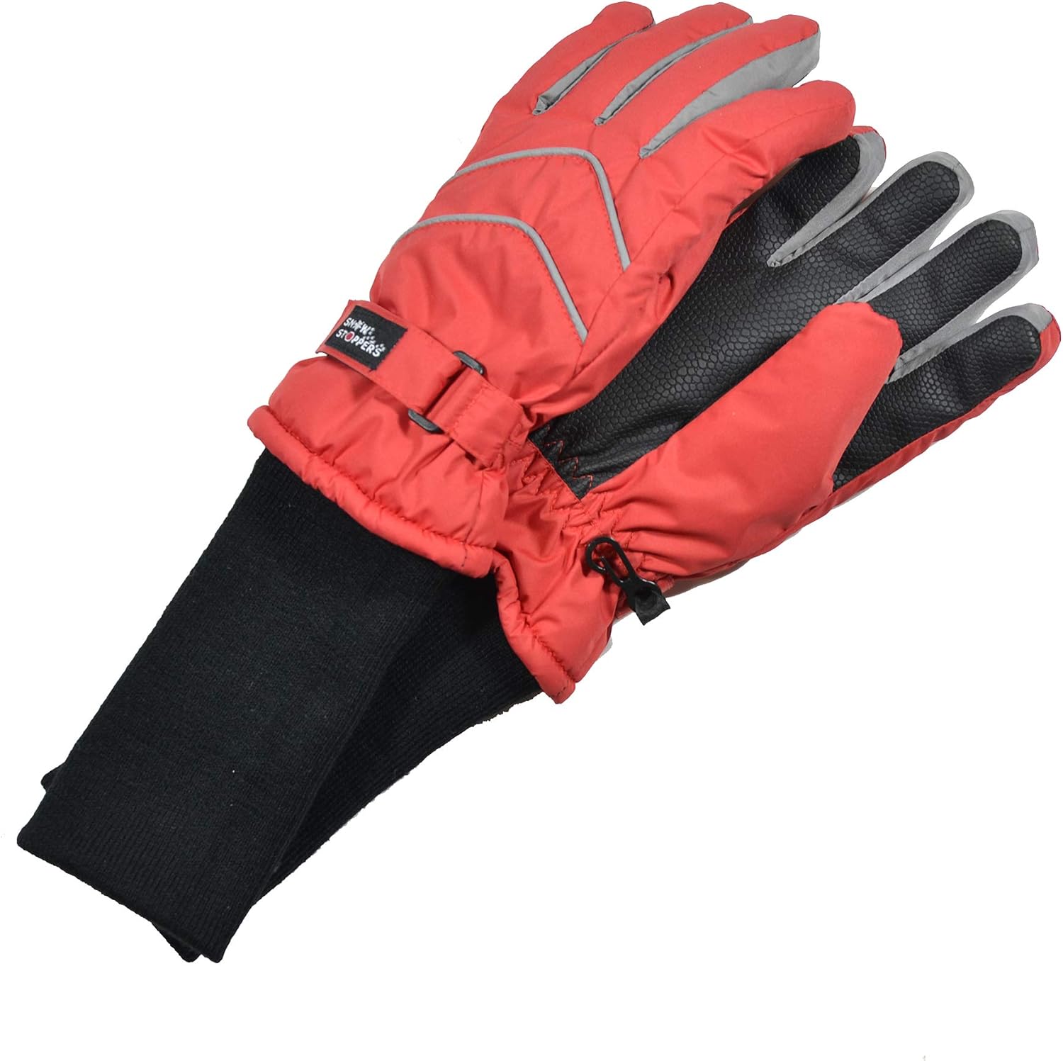 SnowStoppers Kids Waterproof Gloves Long Cuff Insulated and Waterproof for Cold Weather