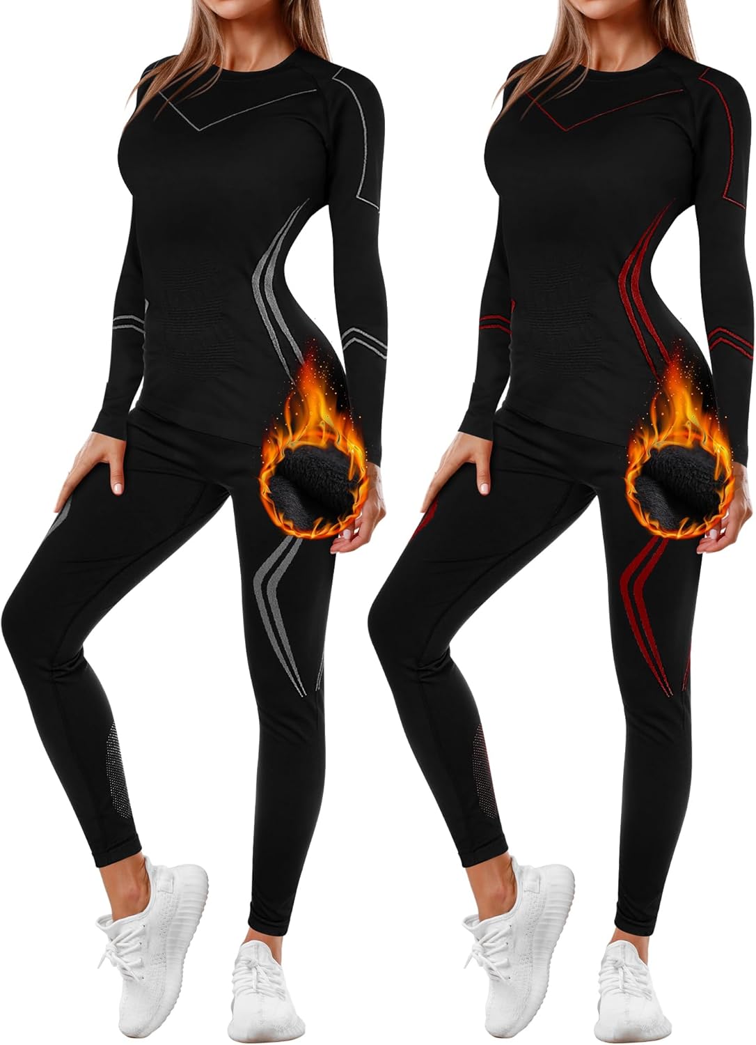 Comfort Warm 2-Pack Thermal ski underwear for Women