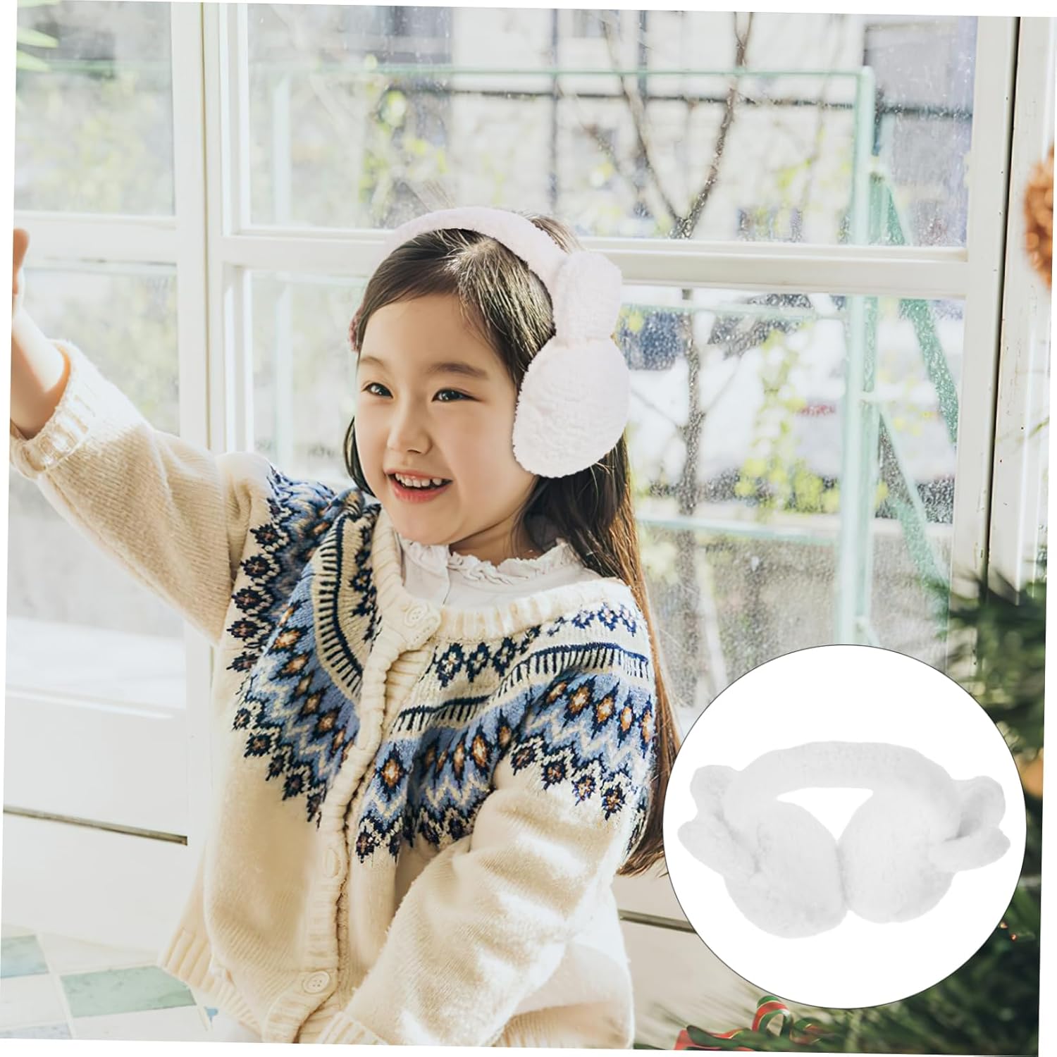 Winter Soft Plush Ear Warmers for Boys and Girls