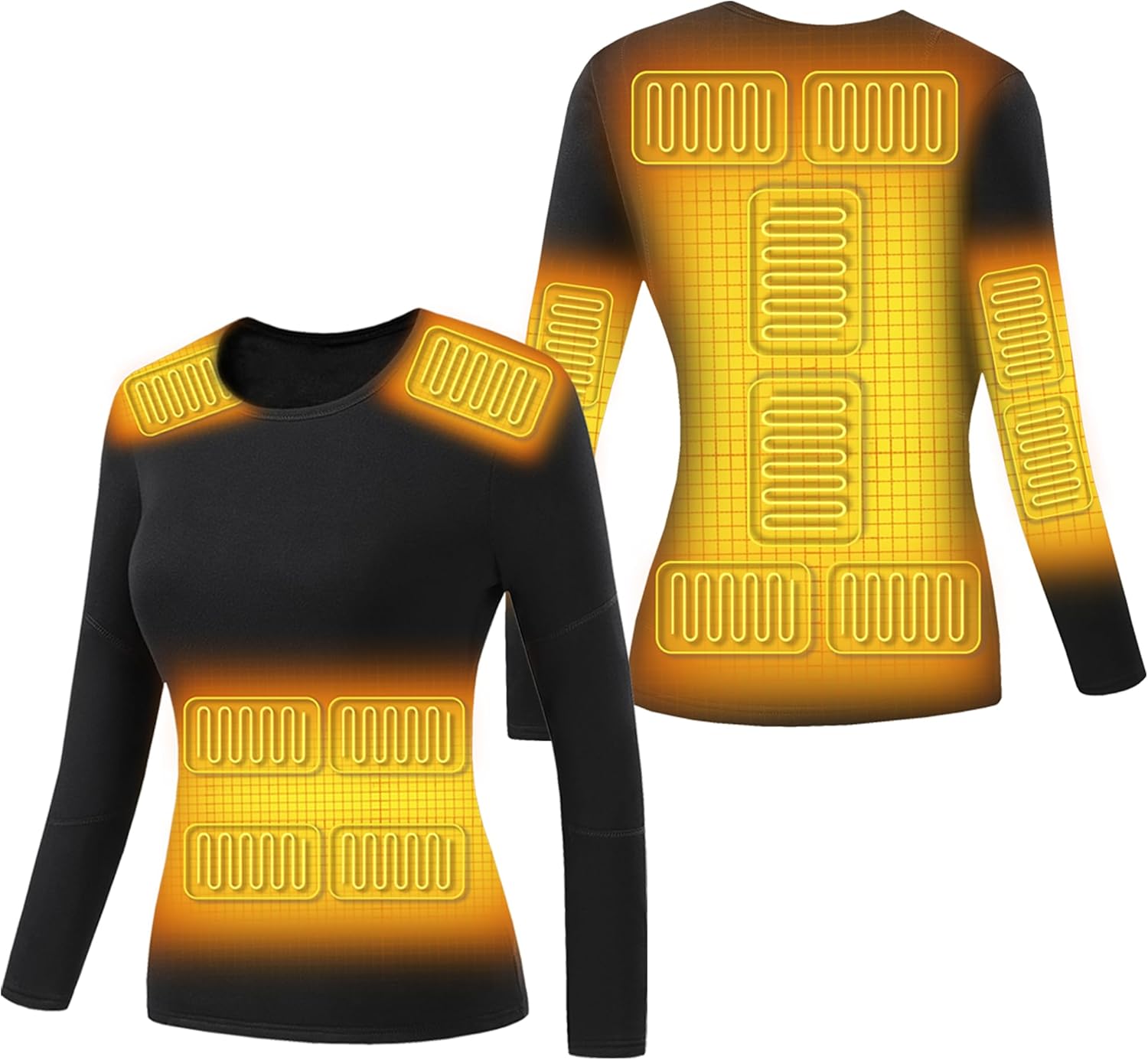 Thermal Heated Dress Womens Electric Heating Fleece Liner for Cold Weather