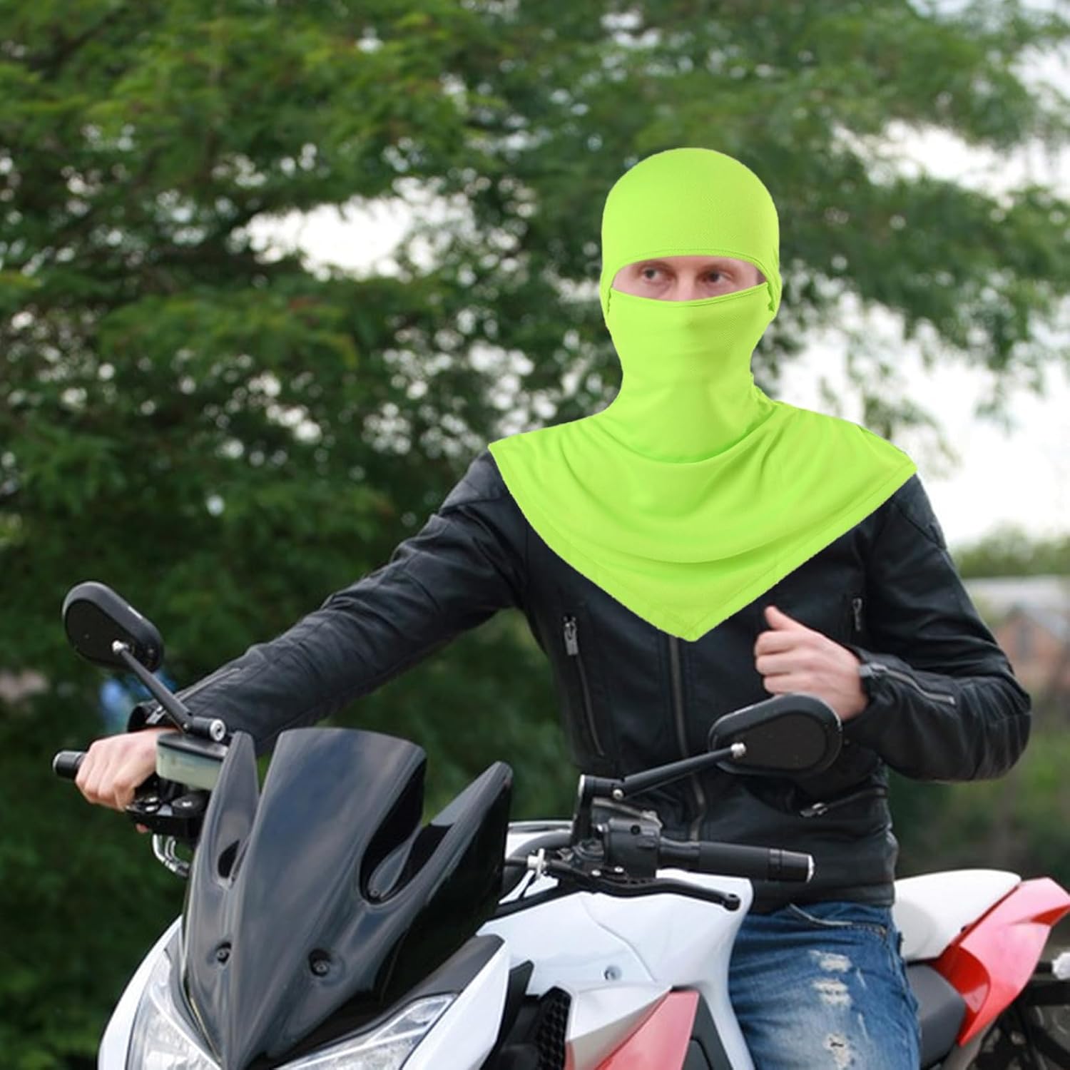 Summer Balaclava Face Mask UV Protection Full Face