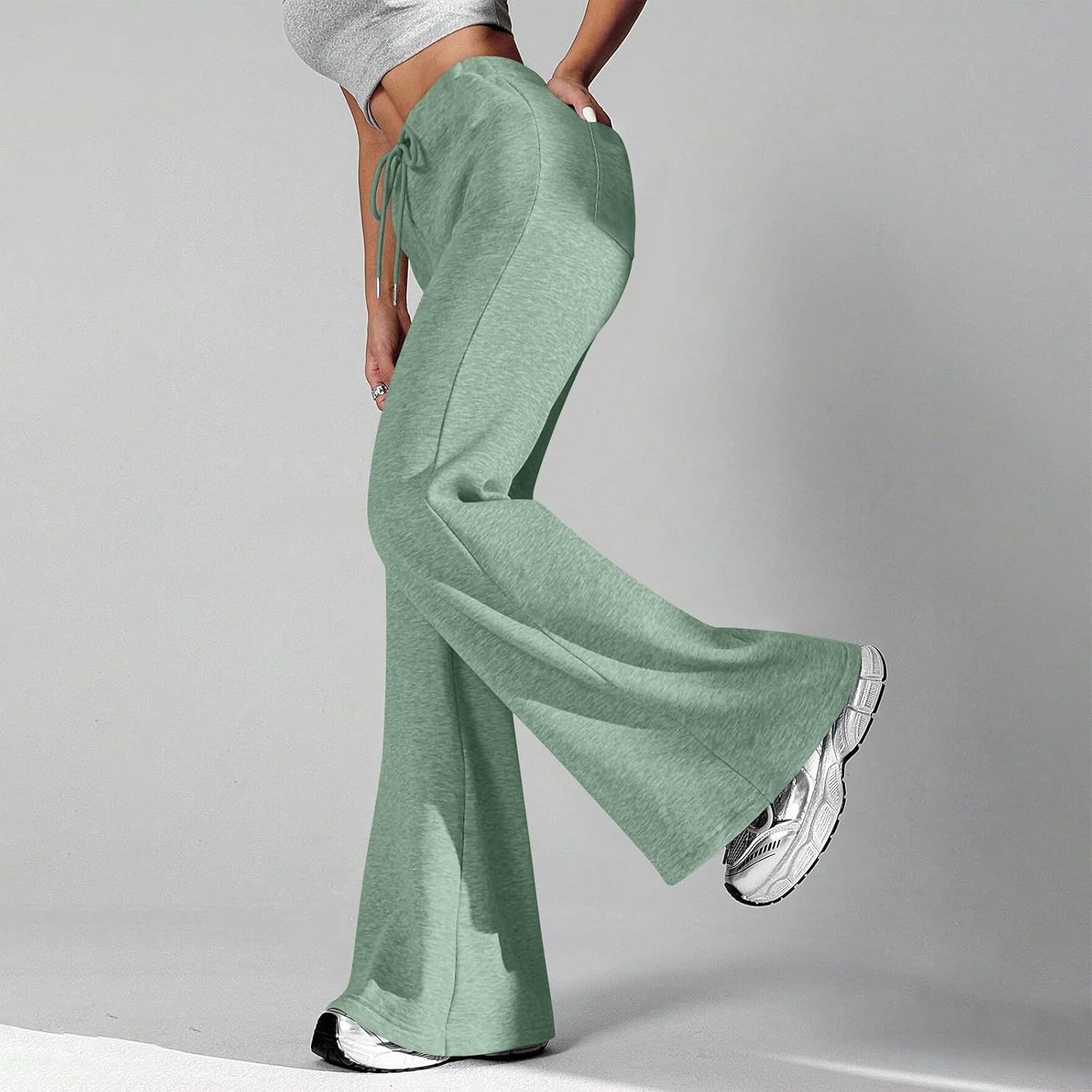 Floral Wide Leg Sweatpants by SlakkenReis