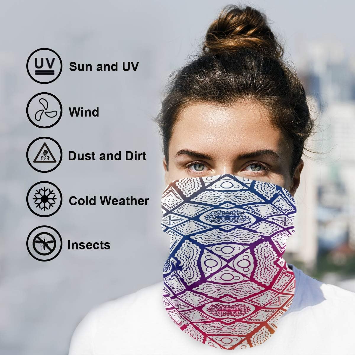 Unisex Face Cover Balaclava Mask for Men Women
