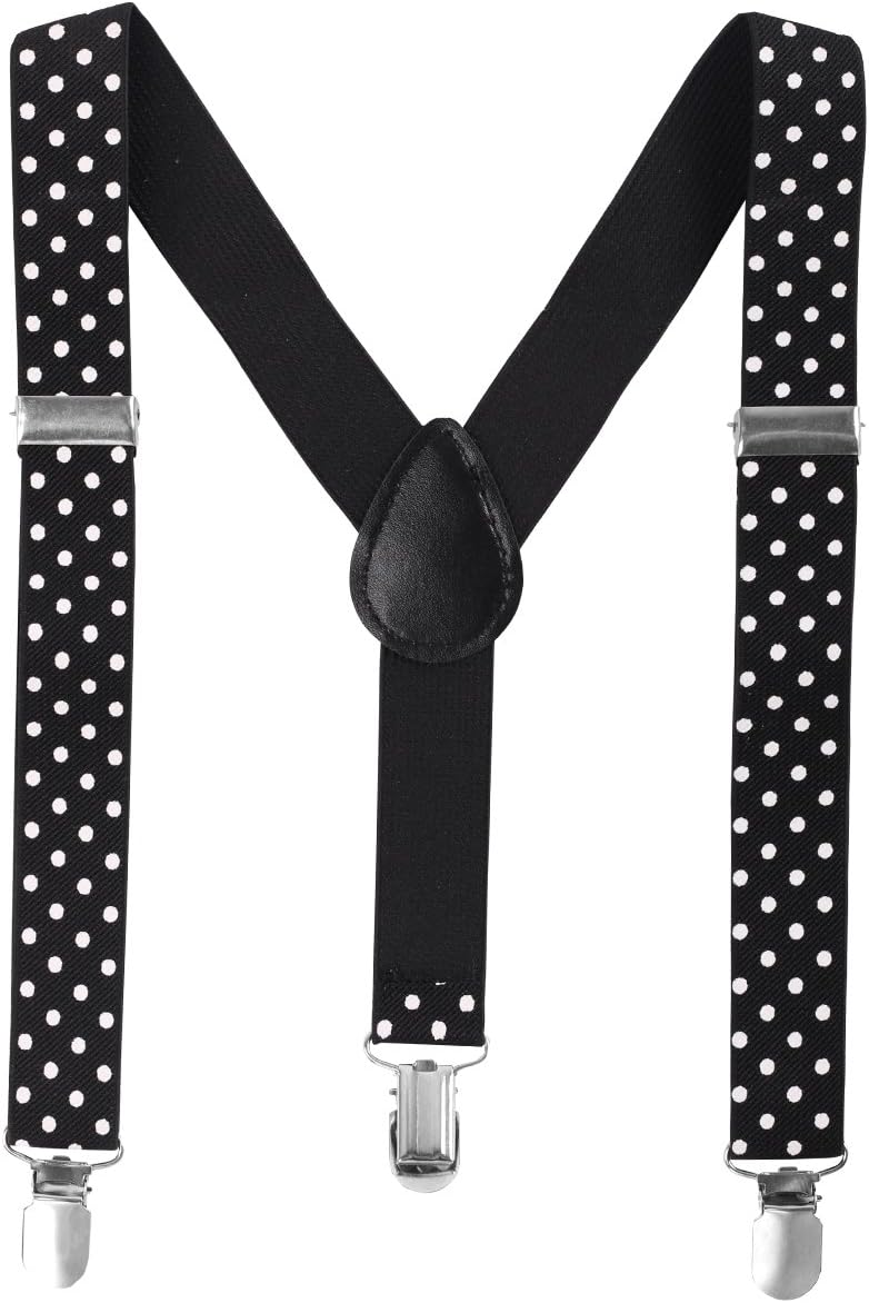 Perfect for 1st Birthday - Y-Back Suspenders with Bow Tie Set