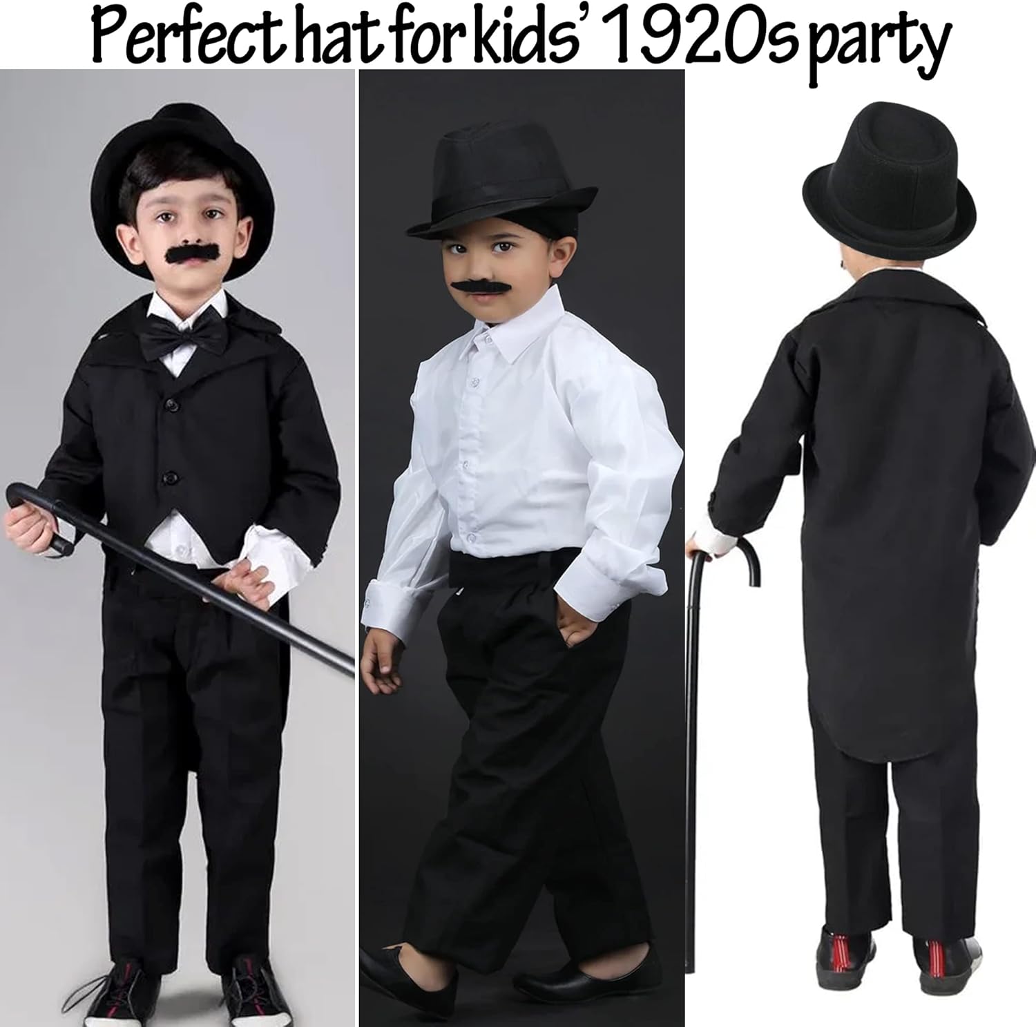 Young Gentleman PanamaFedoraHat 2-6Yr