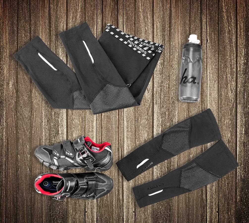 ROCKBROS Thermal Arm Warmer for Men Women Stay Warm in Cold Weather