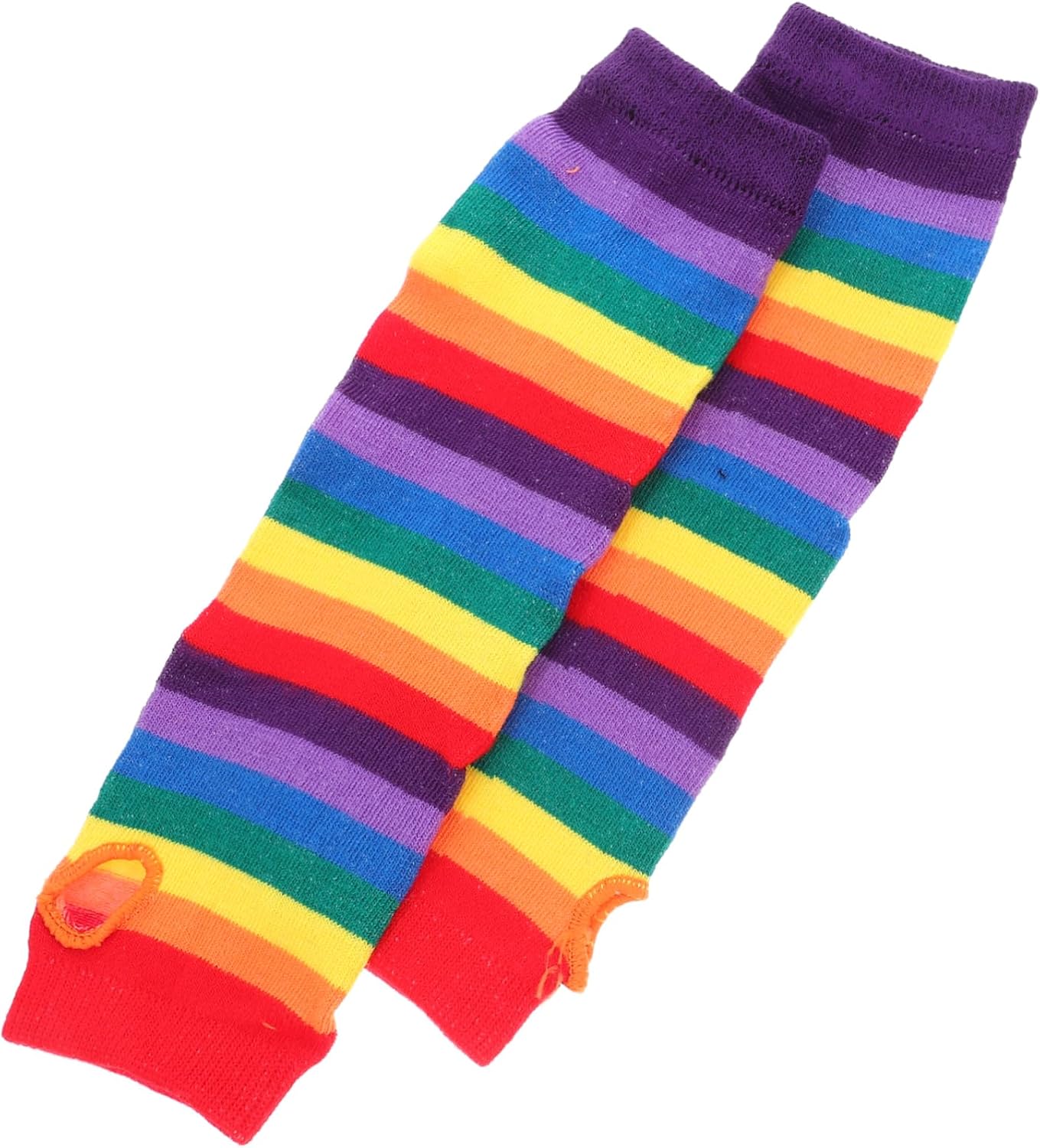 Rainbow Thigh-High Socks for Men Soft Reusable Durable