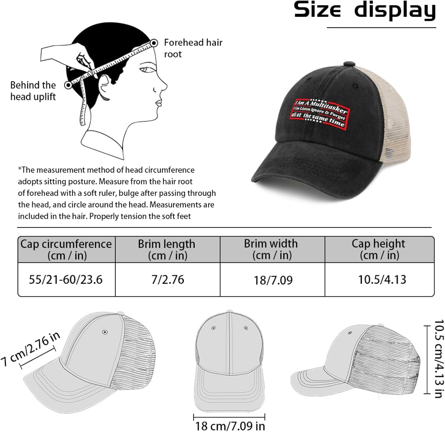 Funny Practical Stylish Trucker Hat