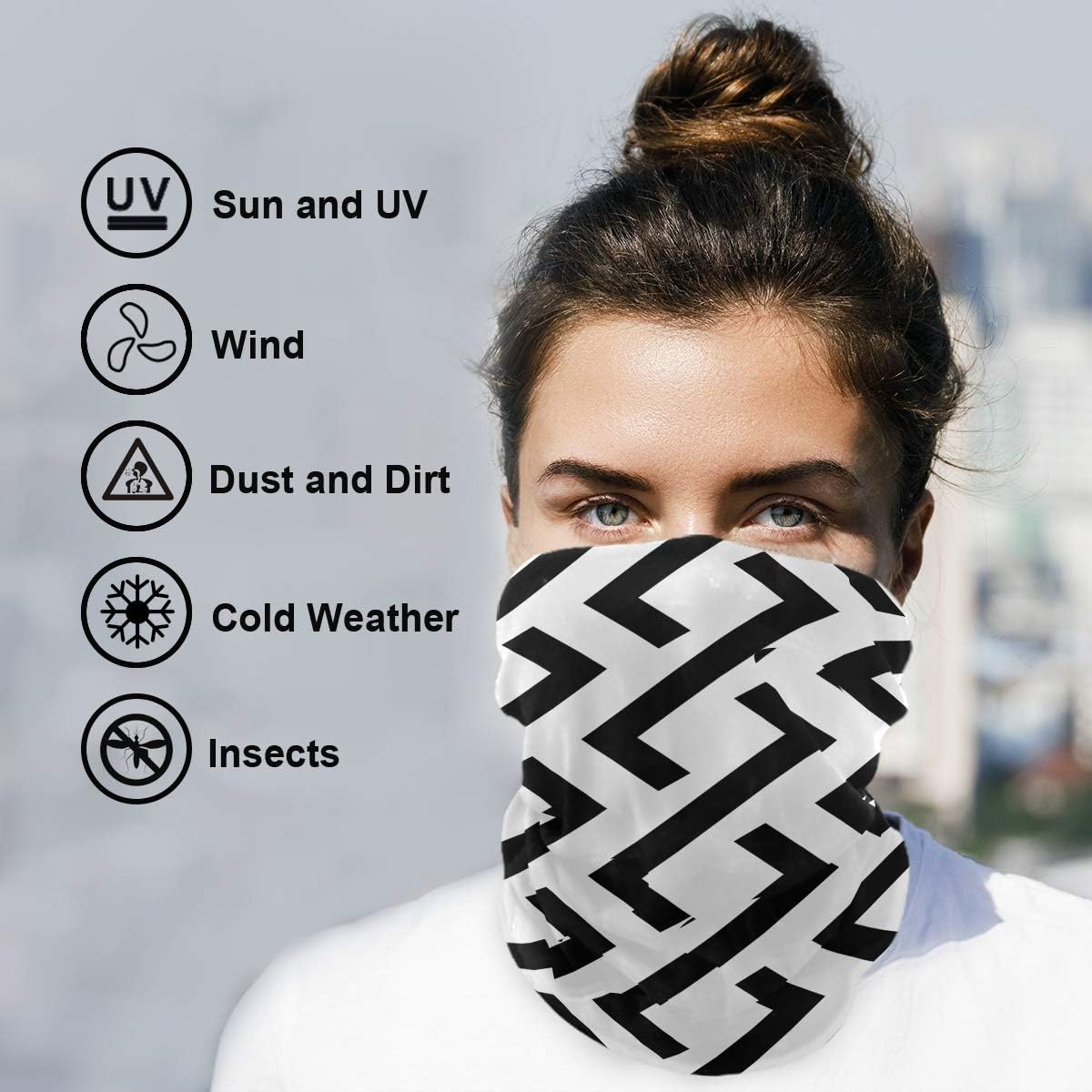 My Little Nest Balaclava Face Cover UV Protection Multi-Purpose Henry Bandana