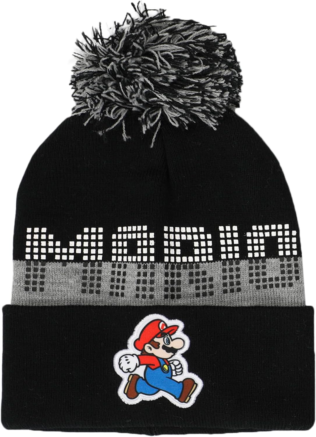 Super Mario Bros Youth Beanie Gloves Set