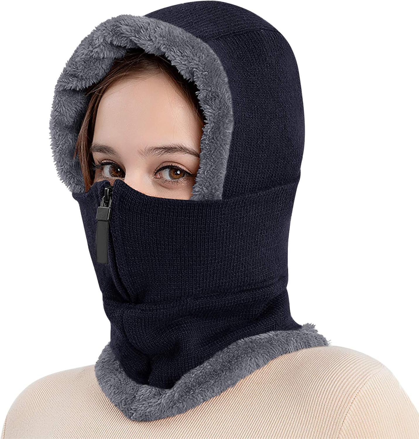 IPENNY Womens Winter Beanie Hat -