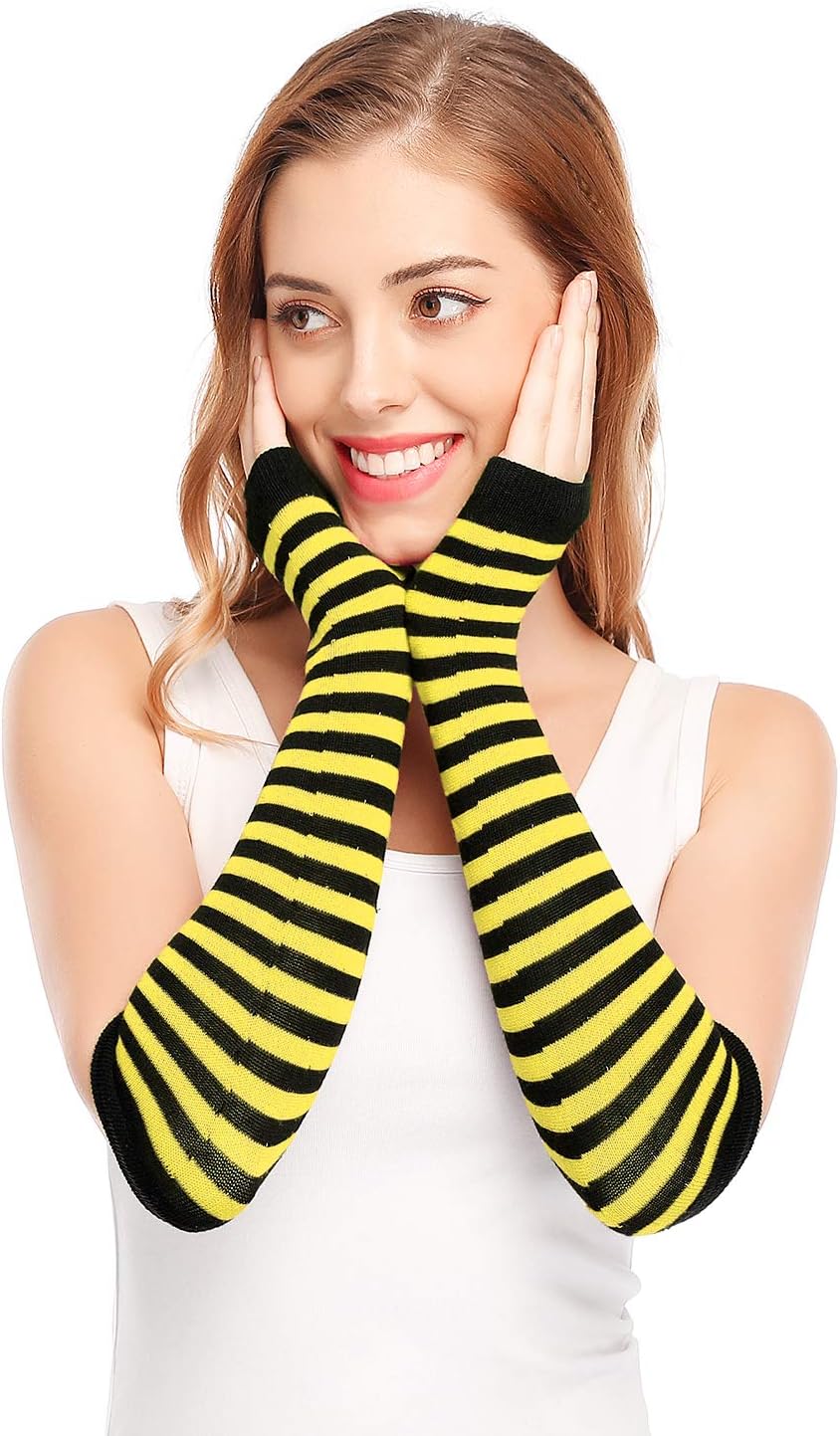 Bienvenu Punk Gothic Rock Fingerless Gloves