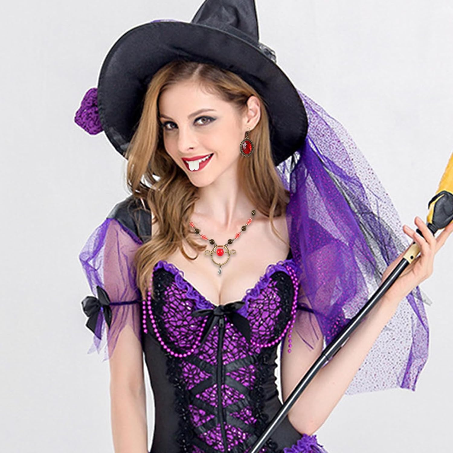 Halloween Costume Jewelry Set for Women Gothic Style
