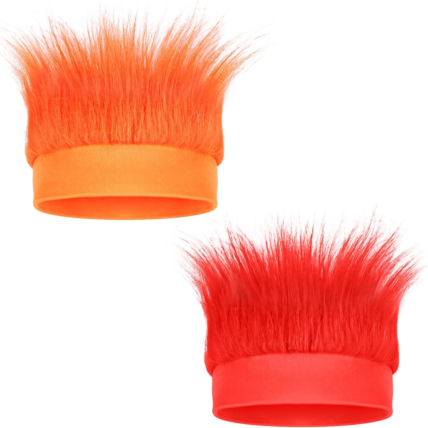 Curly Troll Headband Fun Party Accessories for Adults and Teens