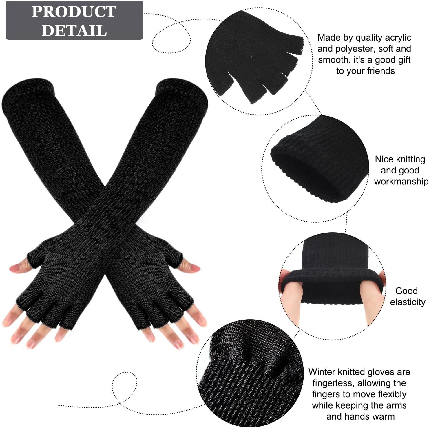 Warm Winter Gloves for Men Women