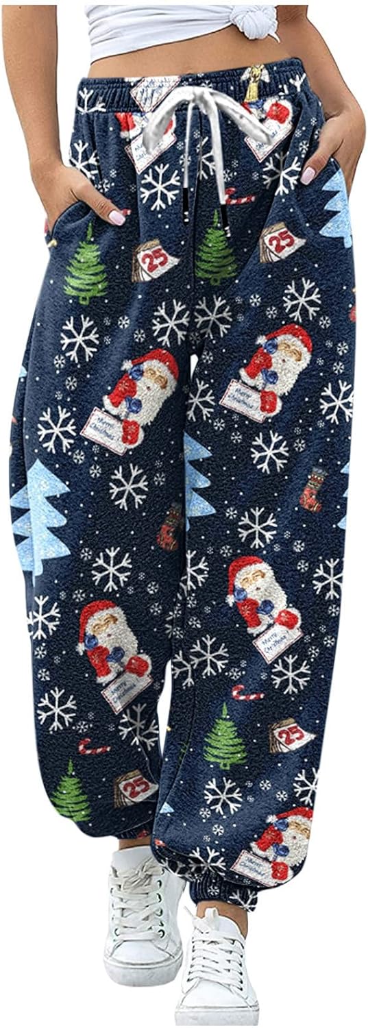 Christmas Sweatpants for Women