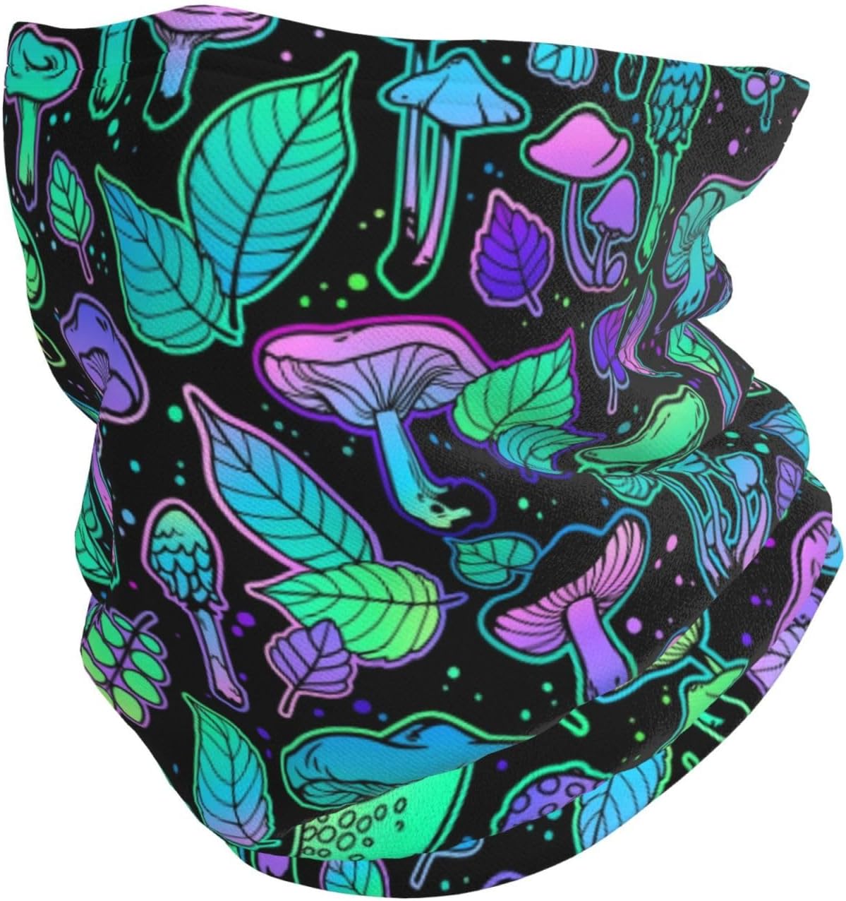 Xlinje Trippy Mushroom Winter Neck Gaiter