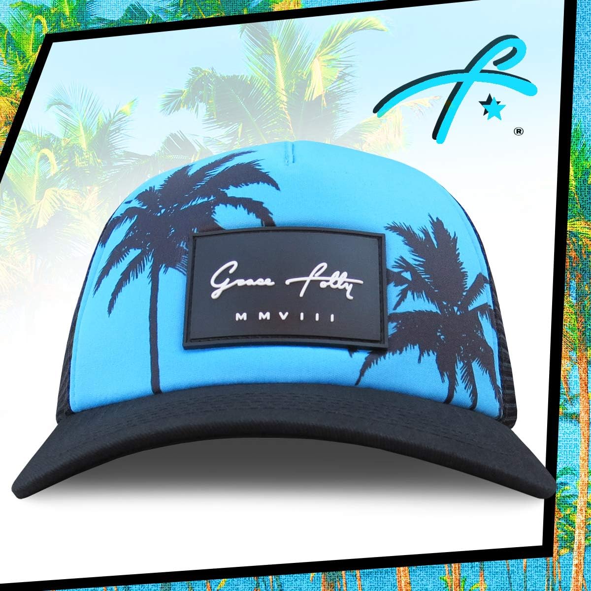 Grace Folly Kids Trucker Hat for Boys Girls 5-12