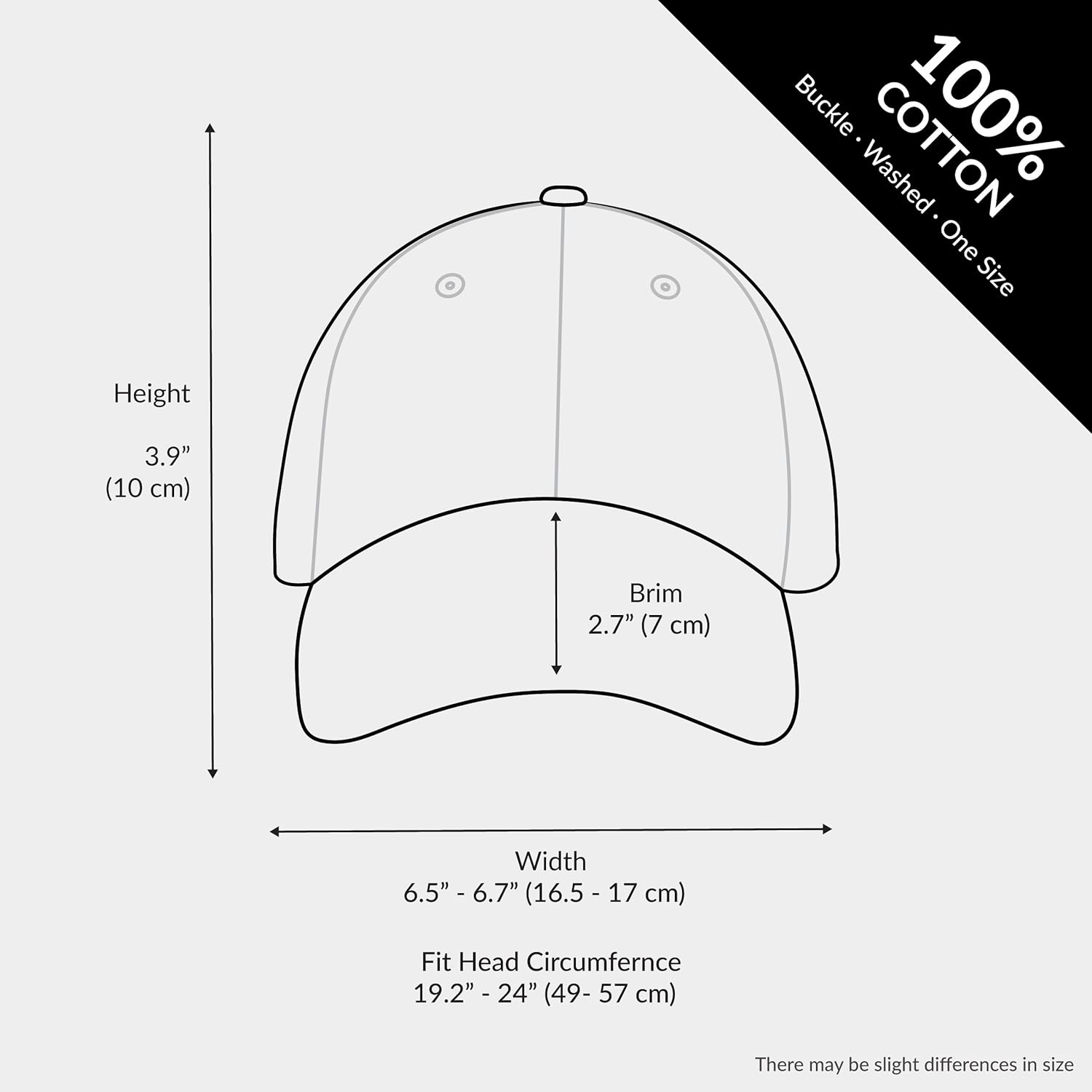 The Hat Depot Kids UPF 50 Cotton Denim Baseball Cap 1