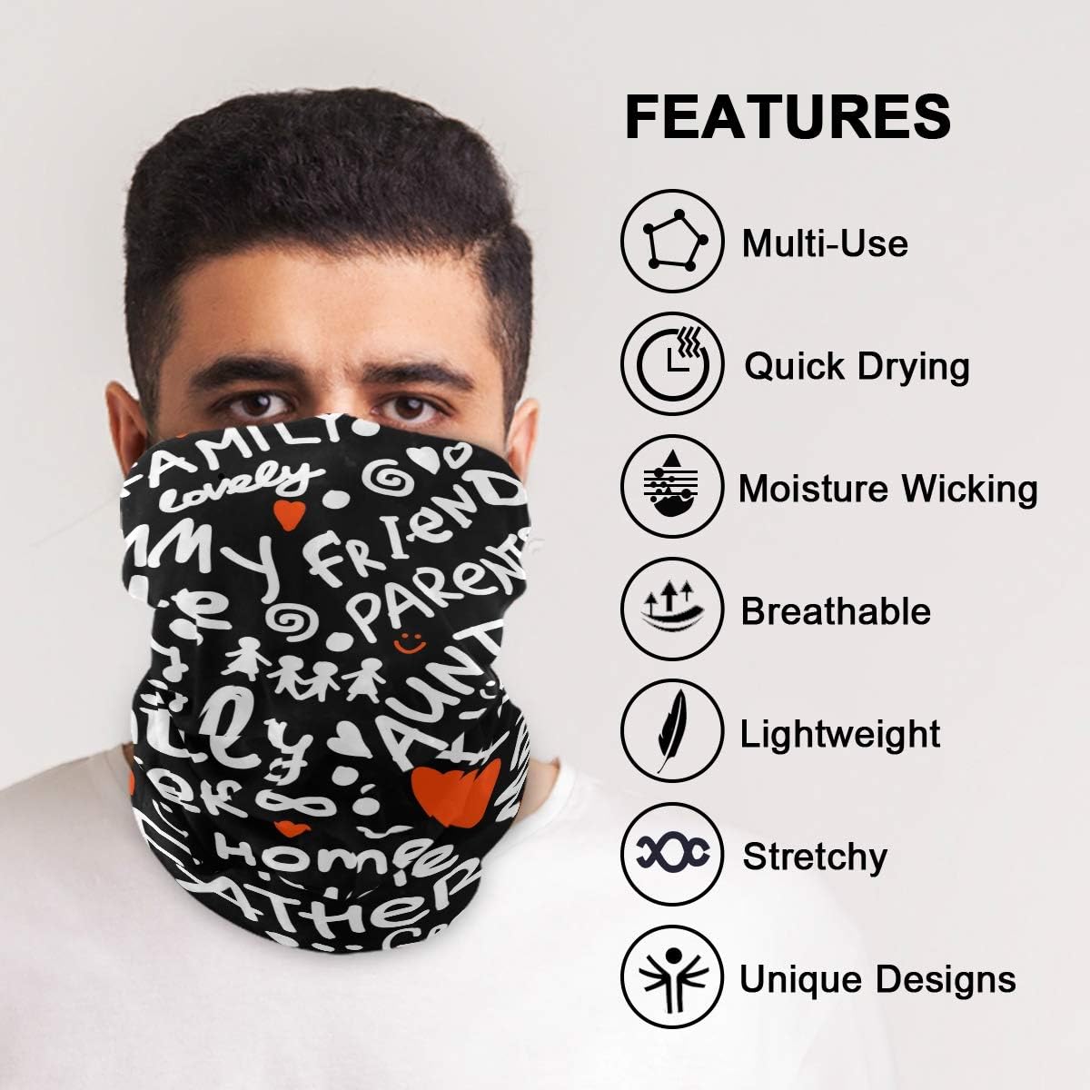 My Little Nest - UV Protection Face Mask for Men Women