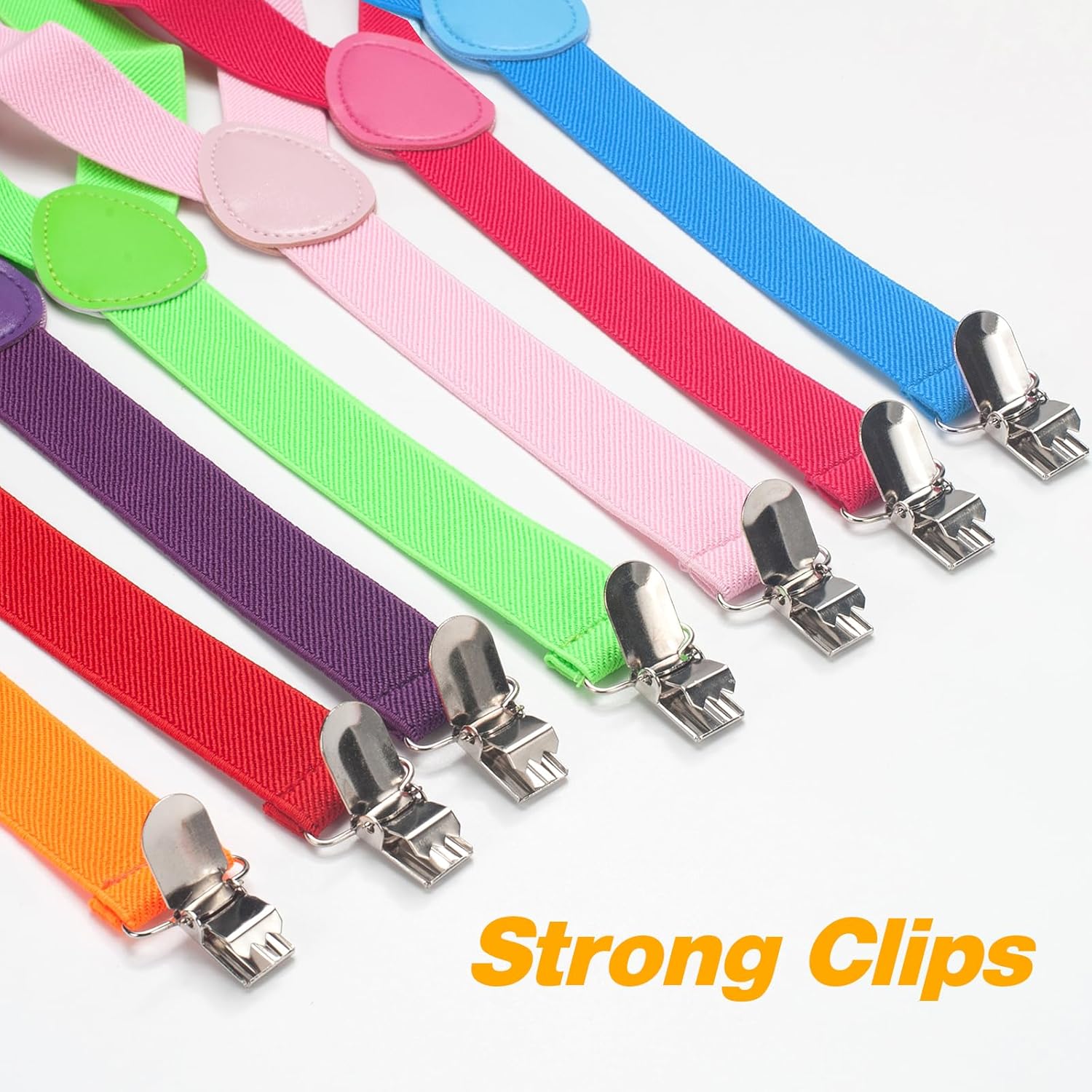 ONUPGO 80s Neon Suspenders Bow Tie Sunglasses Set for Men Women