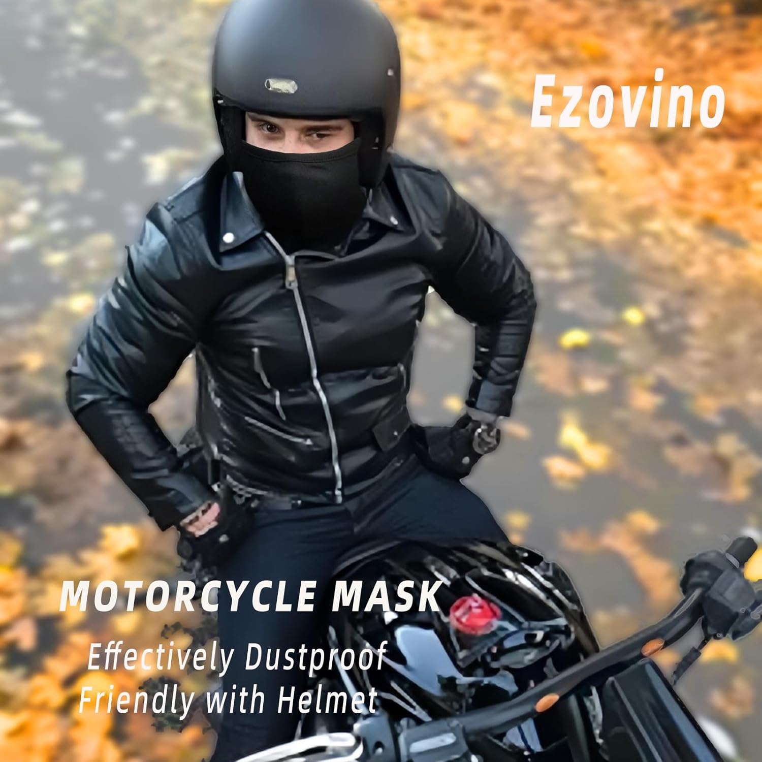 Ezovino 4-Piece Balaclava Ski Face Mask for Men Women